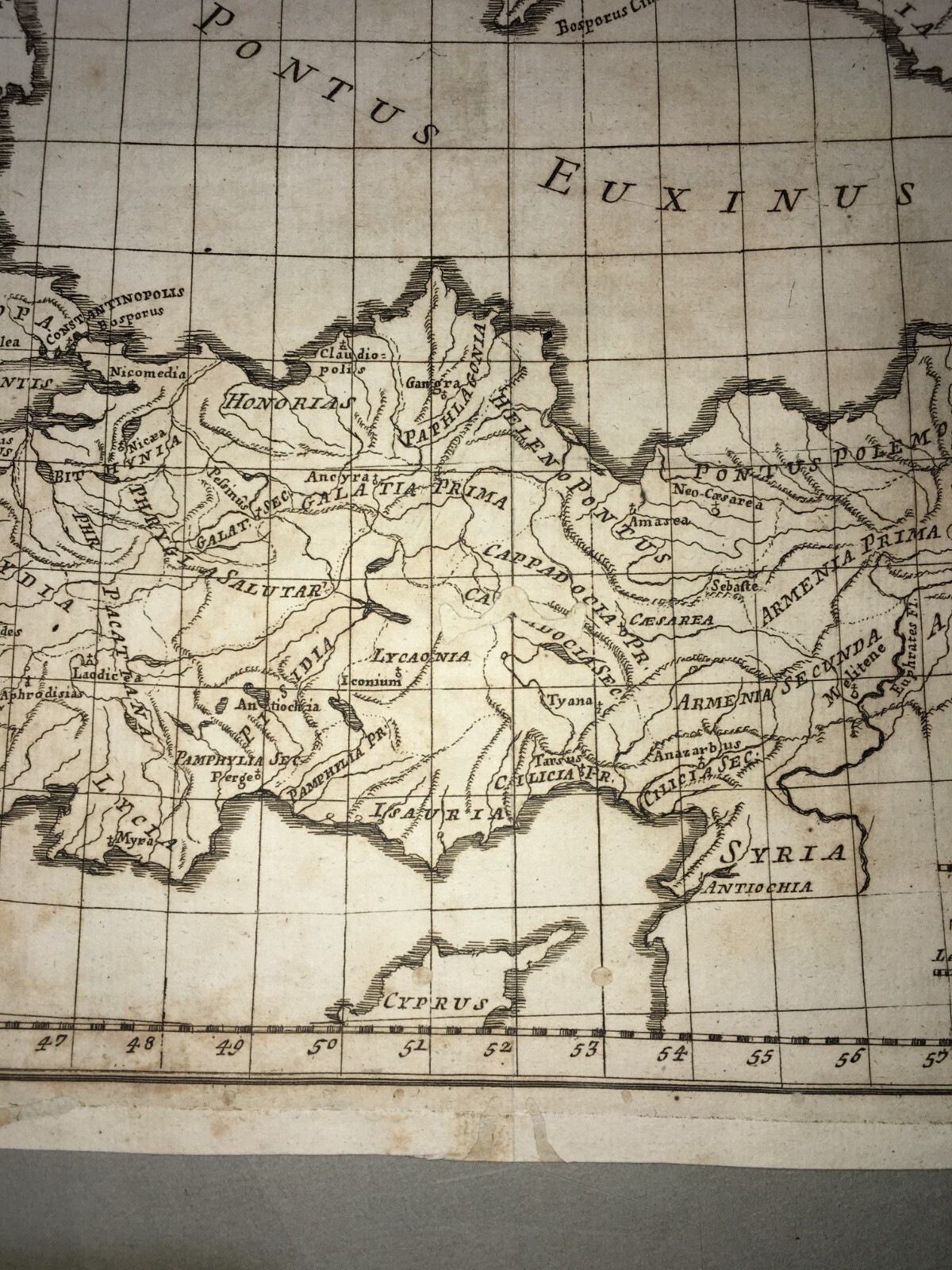 Patriarcato Di Costantinopoli, Grecia, Rodi, Creta E Cipro. Antica Cartografia