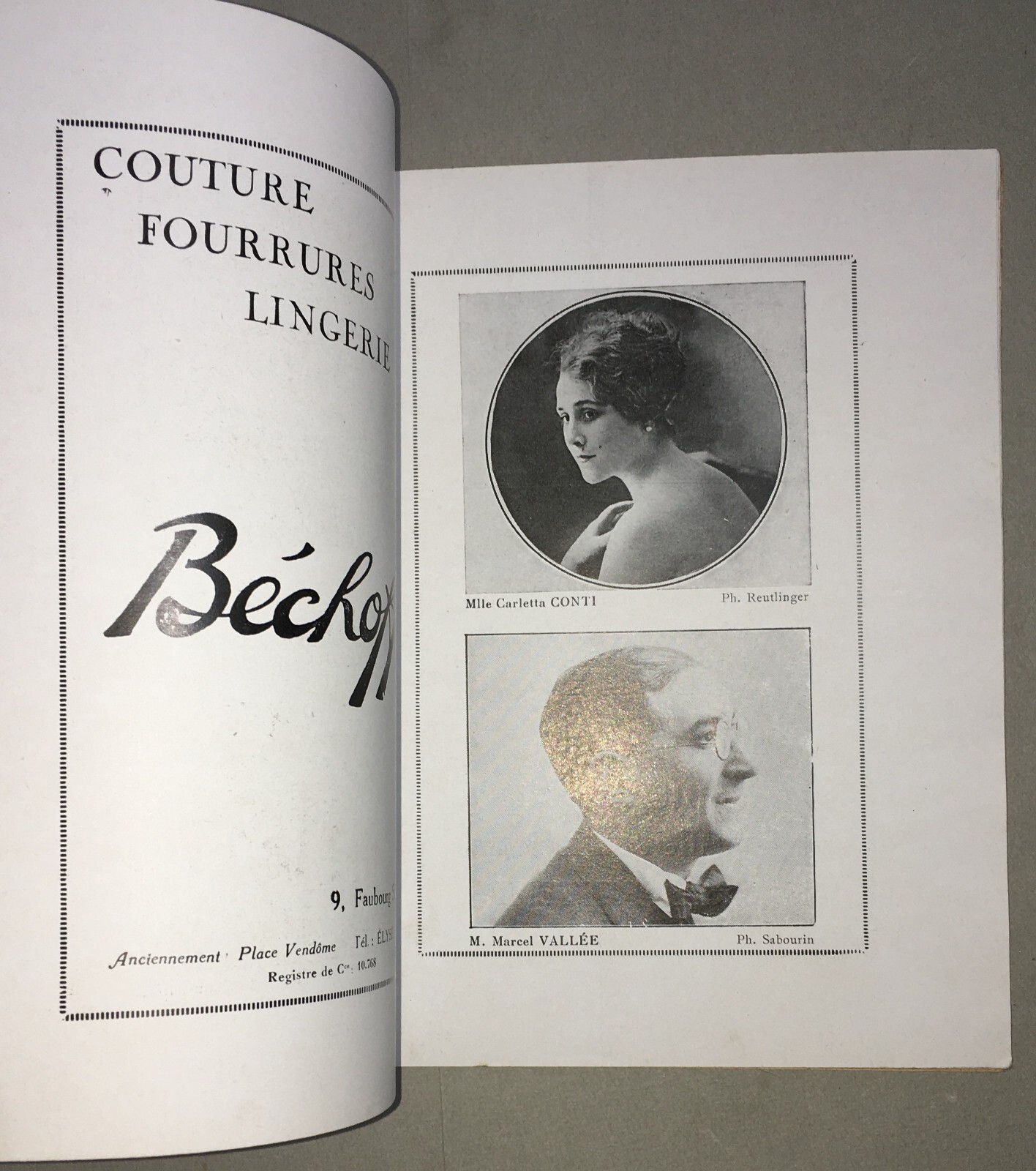 Teatro In Francia: Libretto Dell'Athénée Con Copertina Di Paul Heuzé