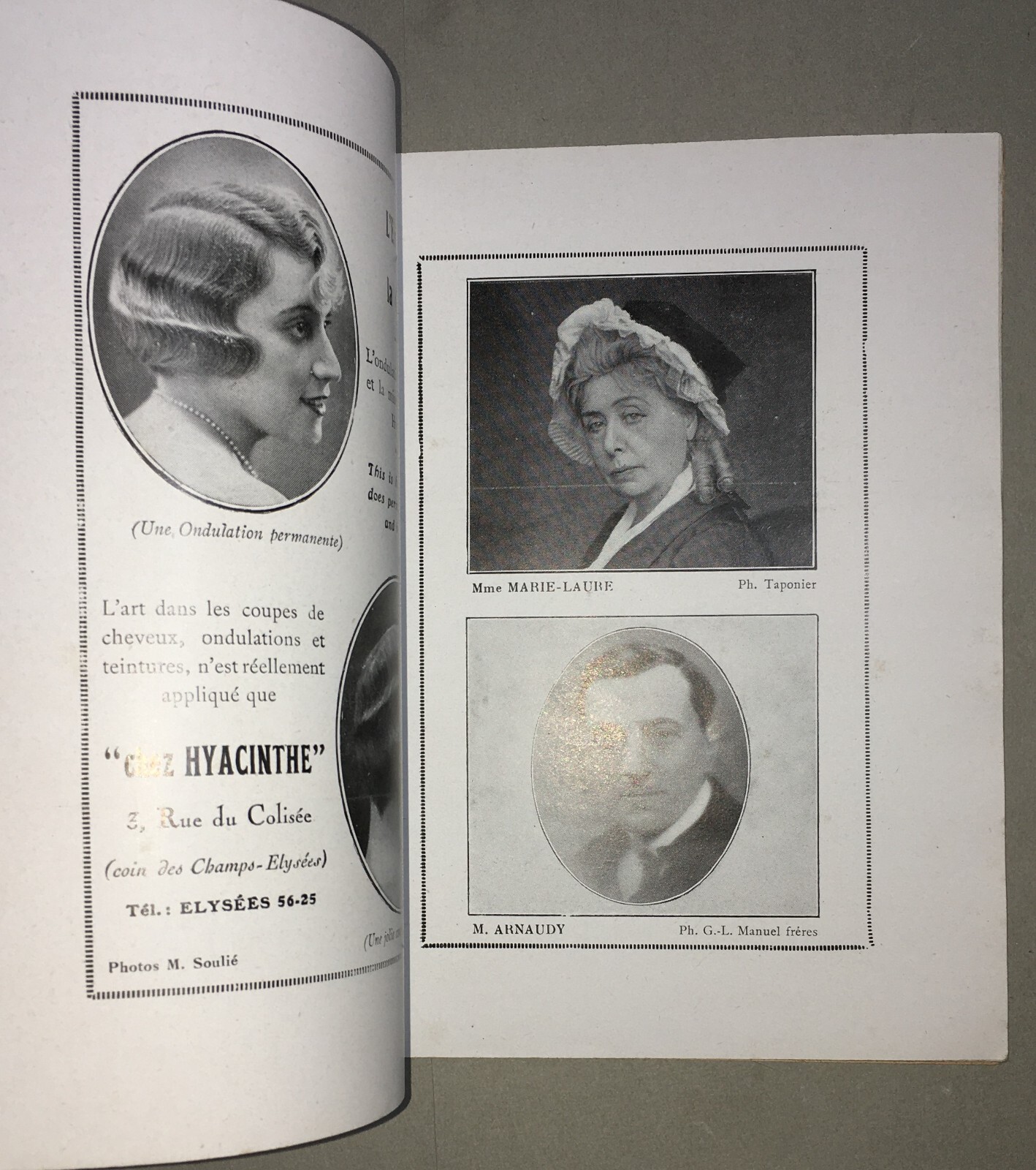 Teatro In Francia: Libretto Dell'Athénée Con Copertina Di Paul Heuzé