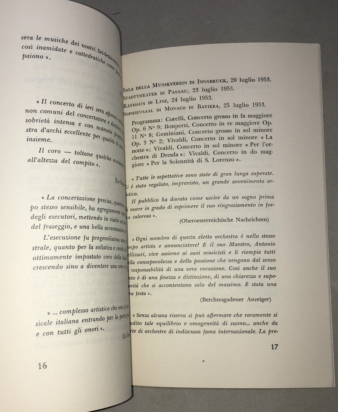 Vicenza   Musica   La Scuola Di Arzignano   Orchestra E Coro   Illustrato d'Epoca   1955