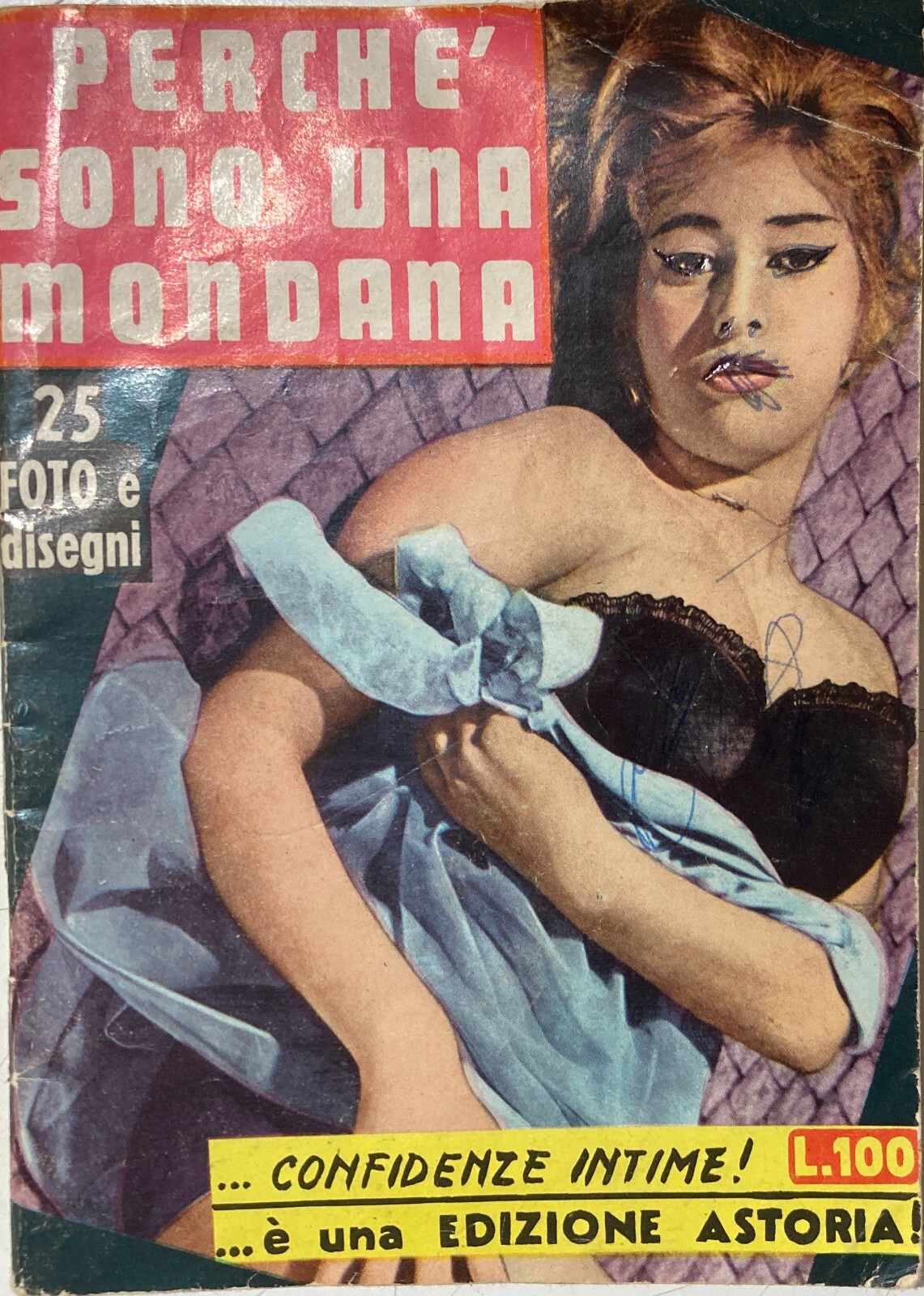 Prostituzione, Milano, Elsa Lavier, Malavita, Edizione d'Epoca Illustrata, 1961