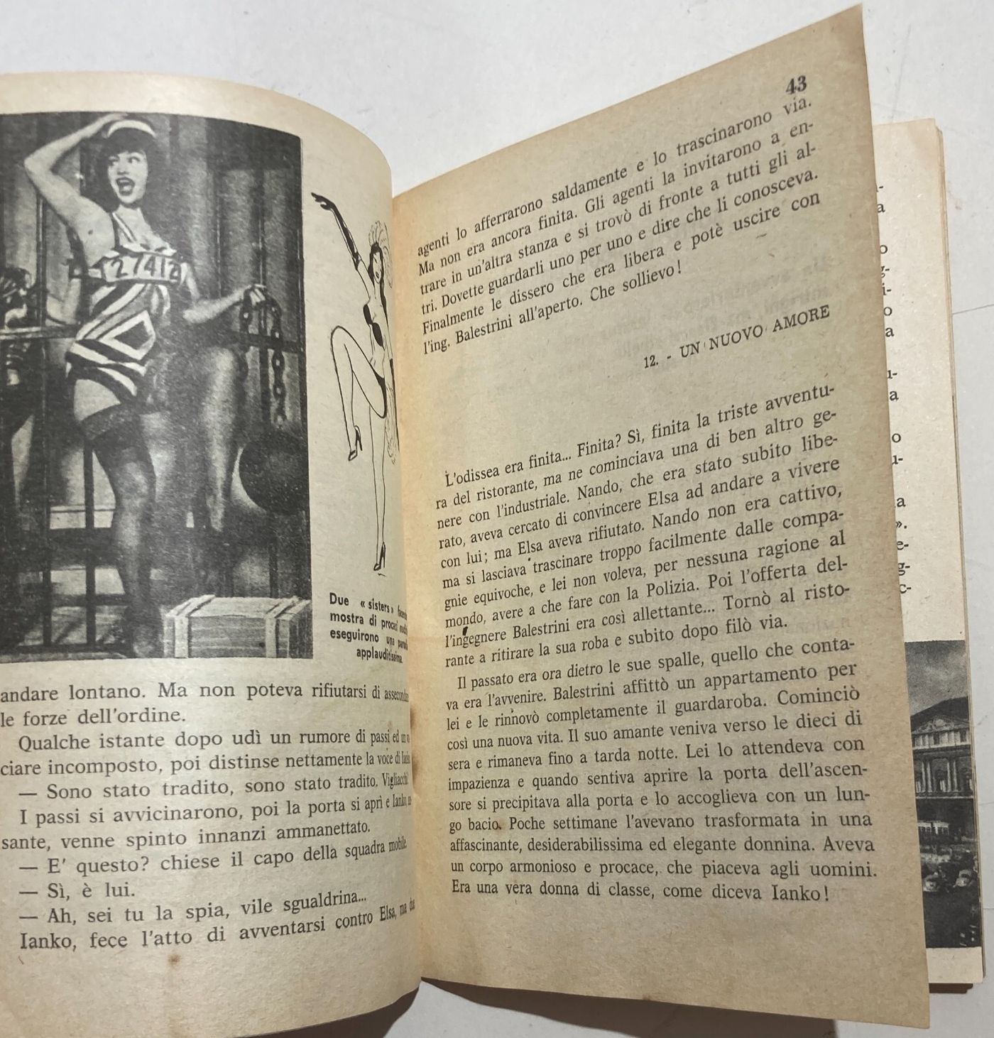 Prostituzione, Milano, Elsa Lavier, Malavita, Edizione d'Epoca Illustrata, 1961
