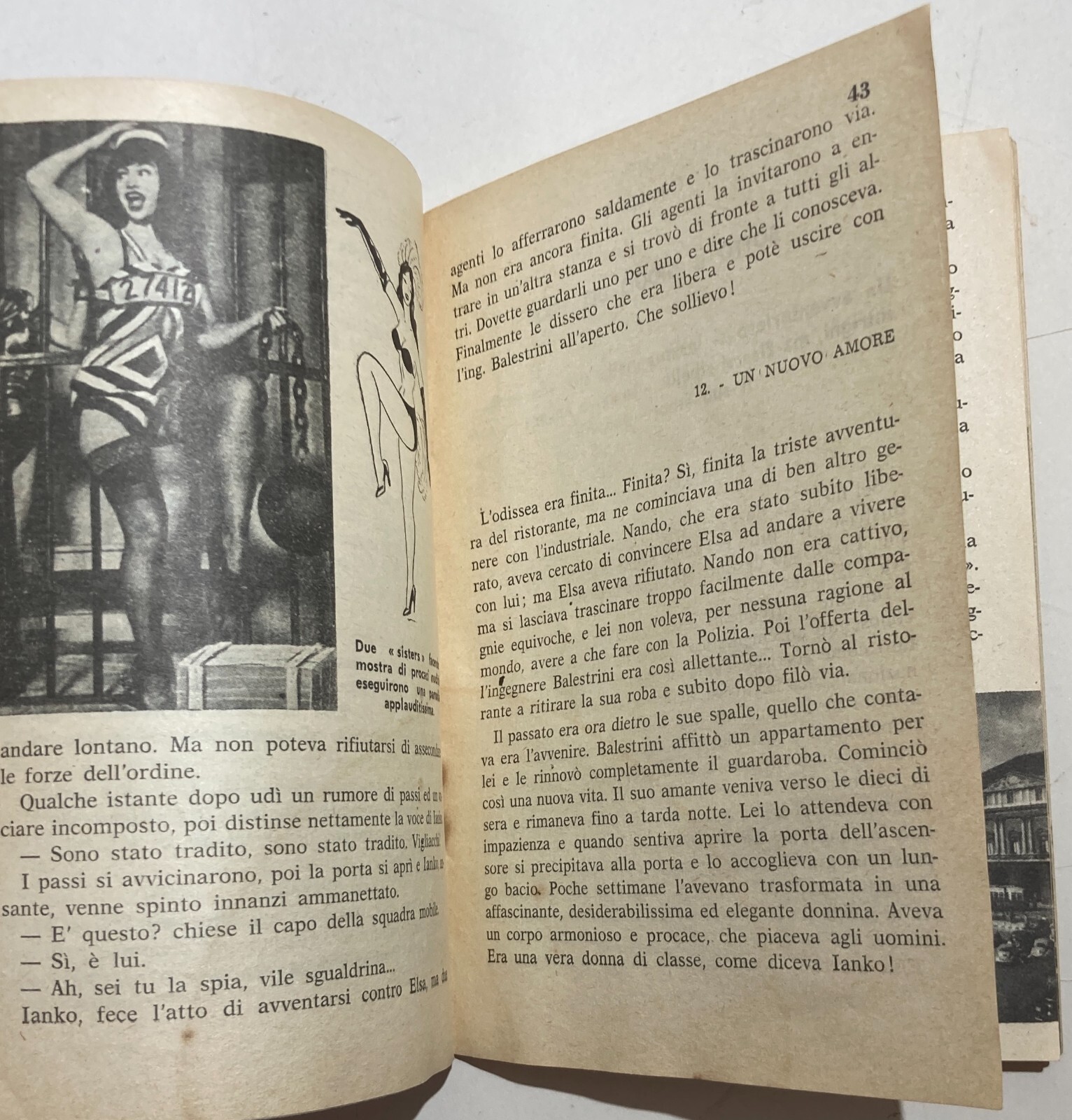 Prostituzione, Milano, Elsa Lavier, Malavita, Edizione d'Epoca Illustrata, 1961