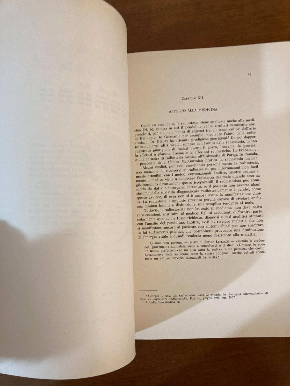 Radiestesia, Medicina E Diagnostica Medica Applicata: Manuale Illustrato Di Fernando Bortone (1978)