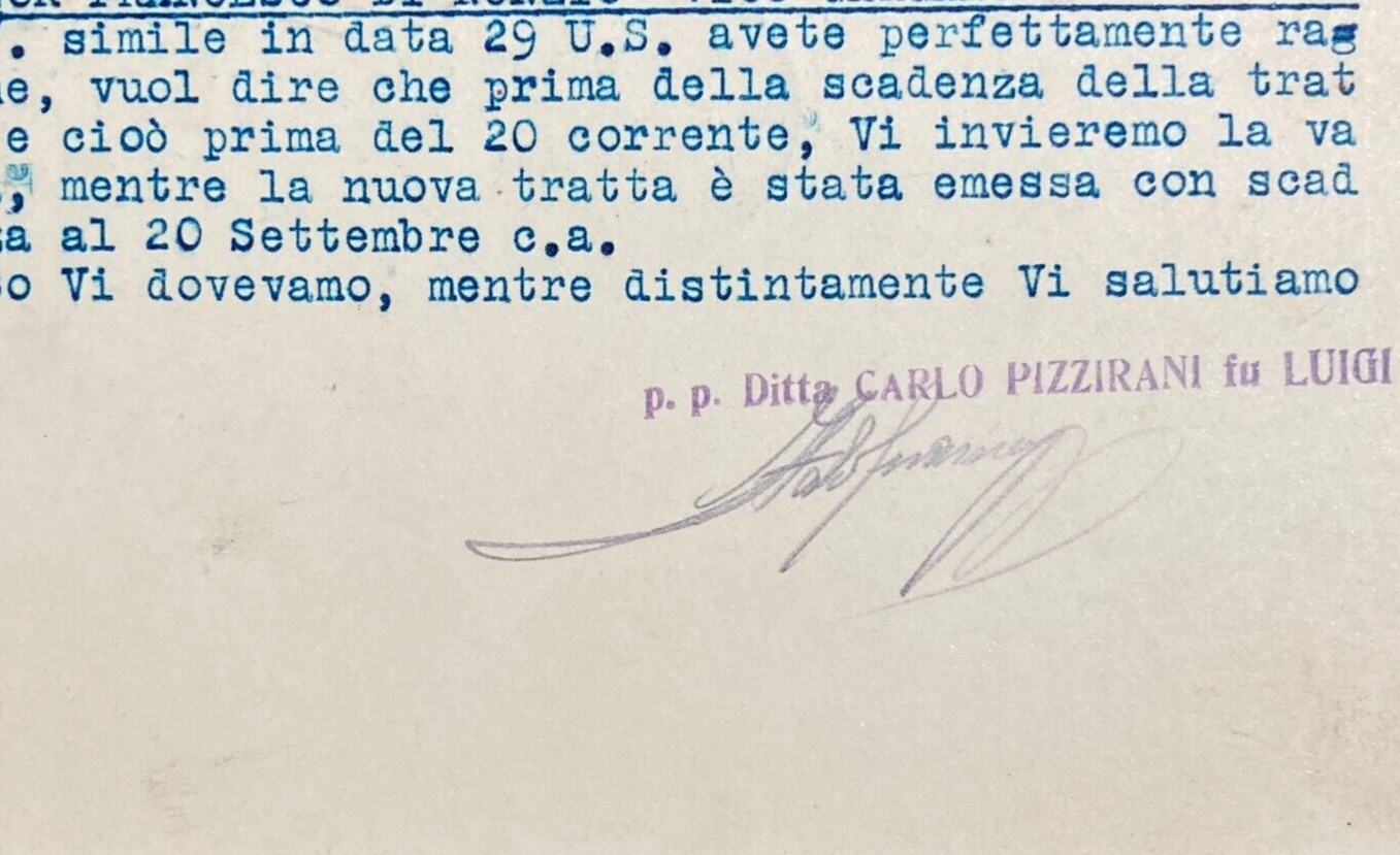 Vetri   Vetreria Pizzirani   Bologna   Bari   Cartolina Pubblicitaria   Lito Costa   1930
