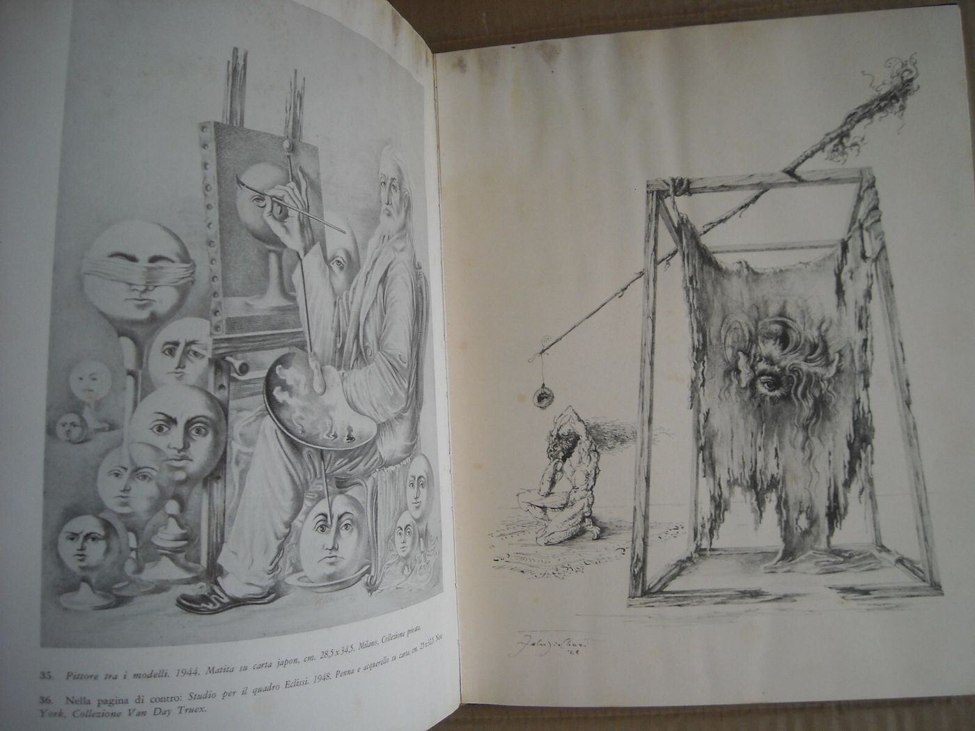 Fabrizio Clerici. Monografia Illustrata Di Raffaele Carrieri (1955)