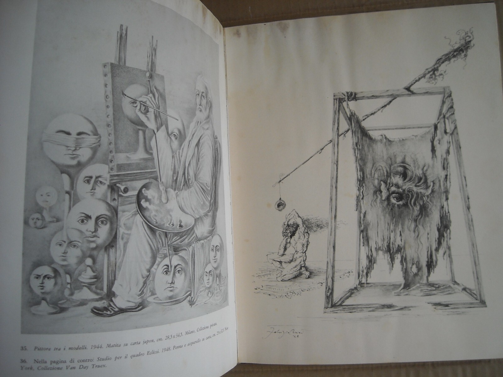 Fabrizio Clerici. Monografia Illustrata Di Raffaele Carrieri (1955)