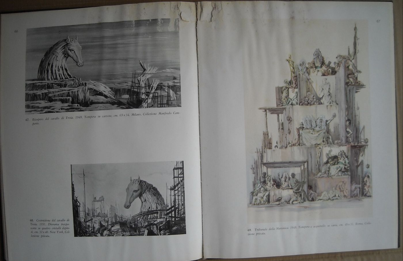 Fabrizio Clerici. Monografia Illustrata Di Raffaele Carrieri (1955)