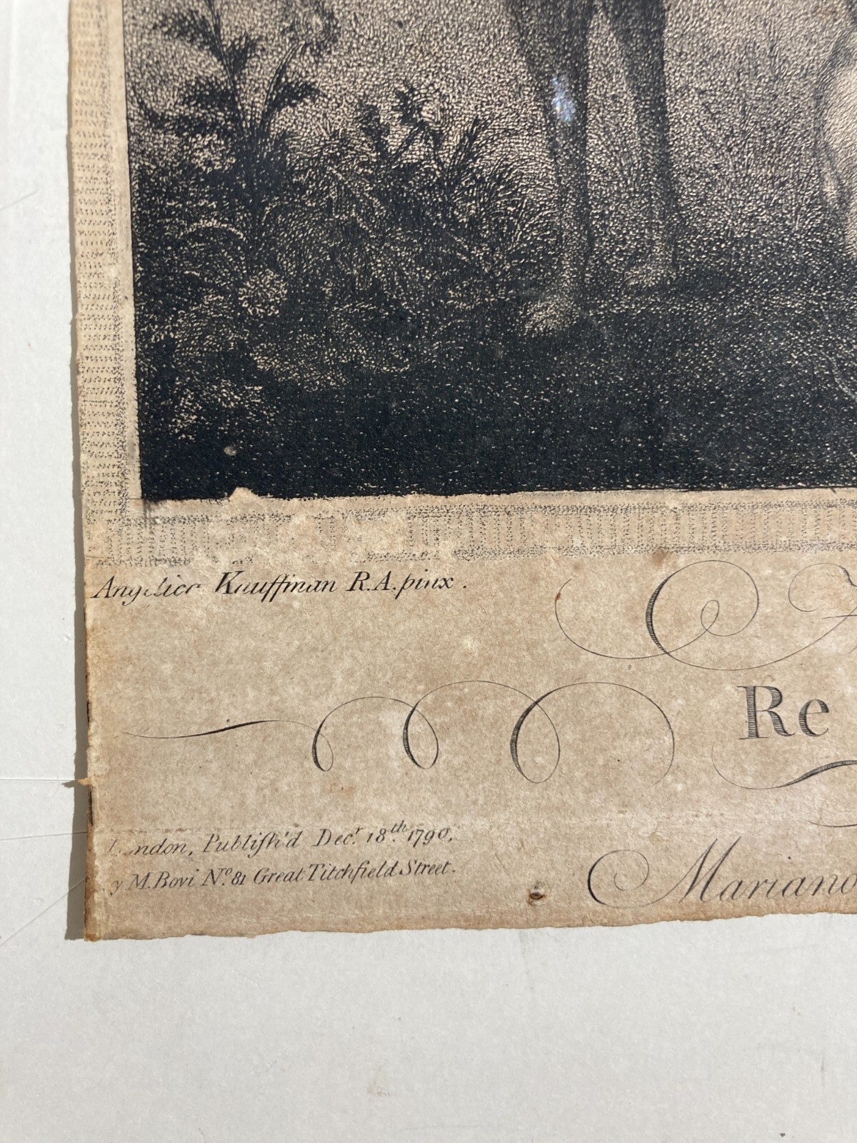 Napoli: Ritratto Della Famiglia Di Ferdinando IV E Maria Carolina. Incisore Bovi Da Angelica Kauffmann, 1790
