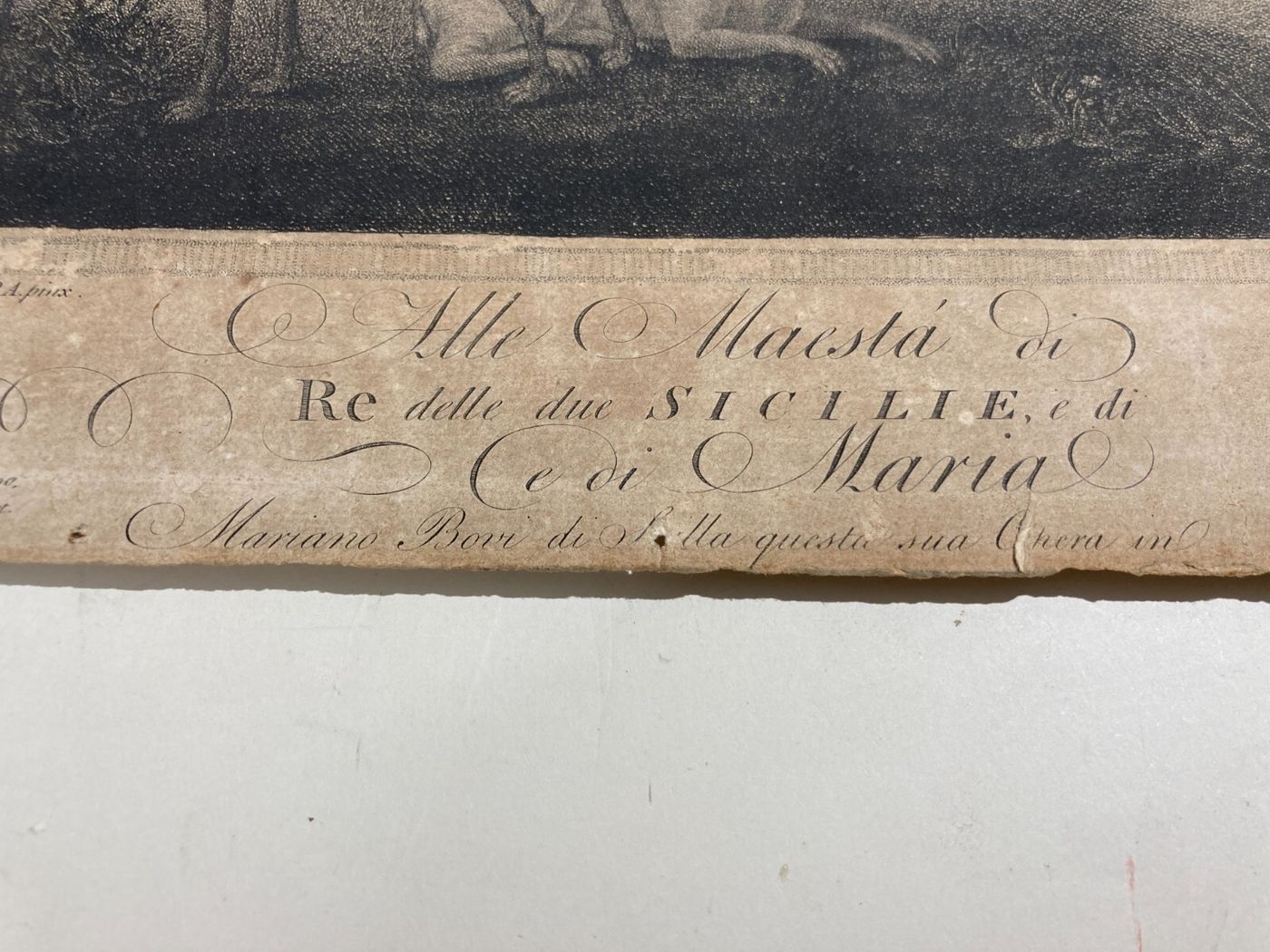 Napoli: Ritratto Della Famiglia Di Ferdinando IV E Maria Carolina. Incisore Bovi Da Angelica Kauffmann, 1790