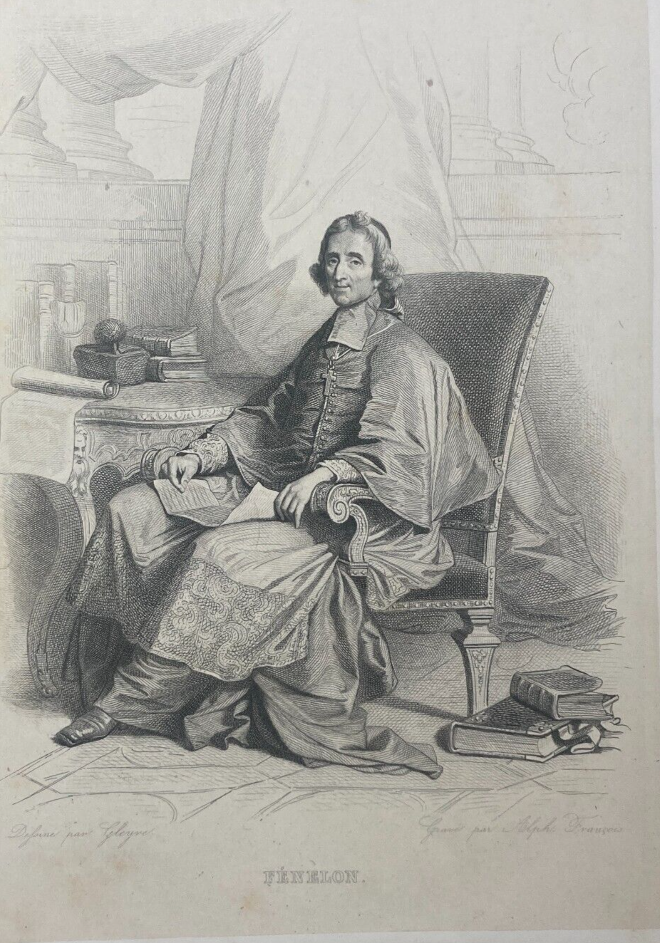 Ritratto Di Fénelon (François De Salignac De La Mothe Fénelon)