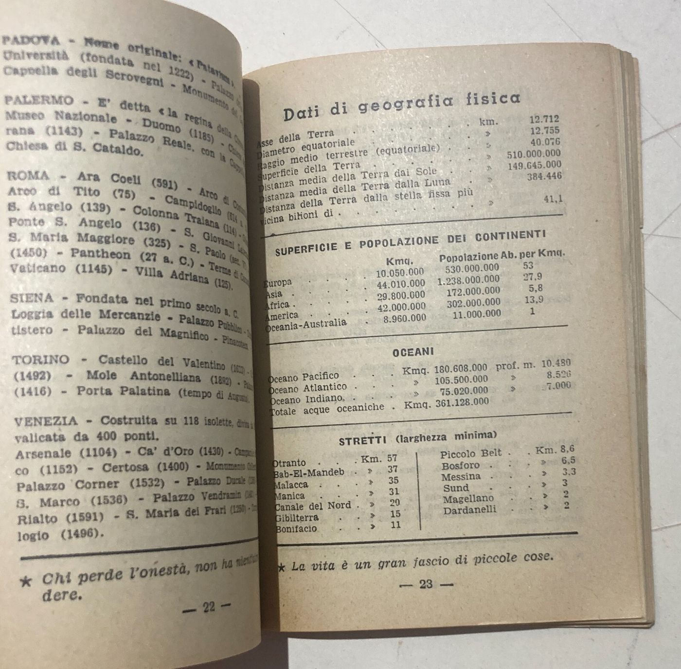 Cucina E Caffè: Vademecum Franck, Calendario 1957, Miscela Leone, Malto Kneipp
