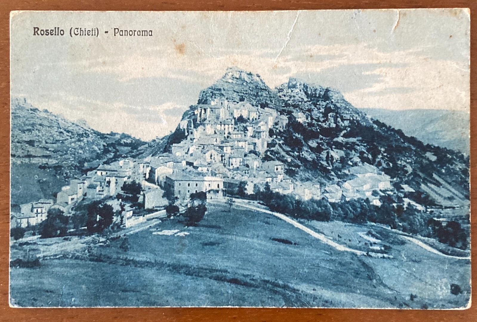 Abruzzo   Panorama Di Rosello   Antica Cartolina Illustrata   Sammartino Ricci   Agnone