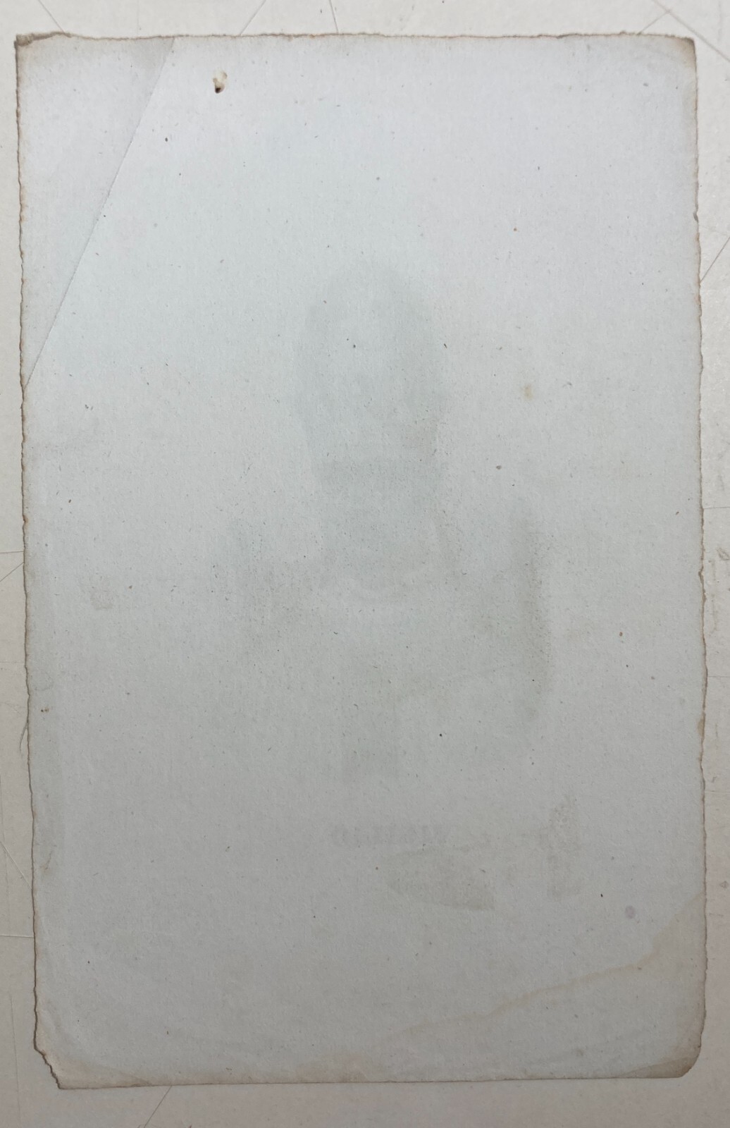 Storia Della Chiesa. Pontefice Vigilio. Antico Ritratto. Litografia Dell'800.