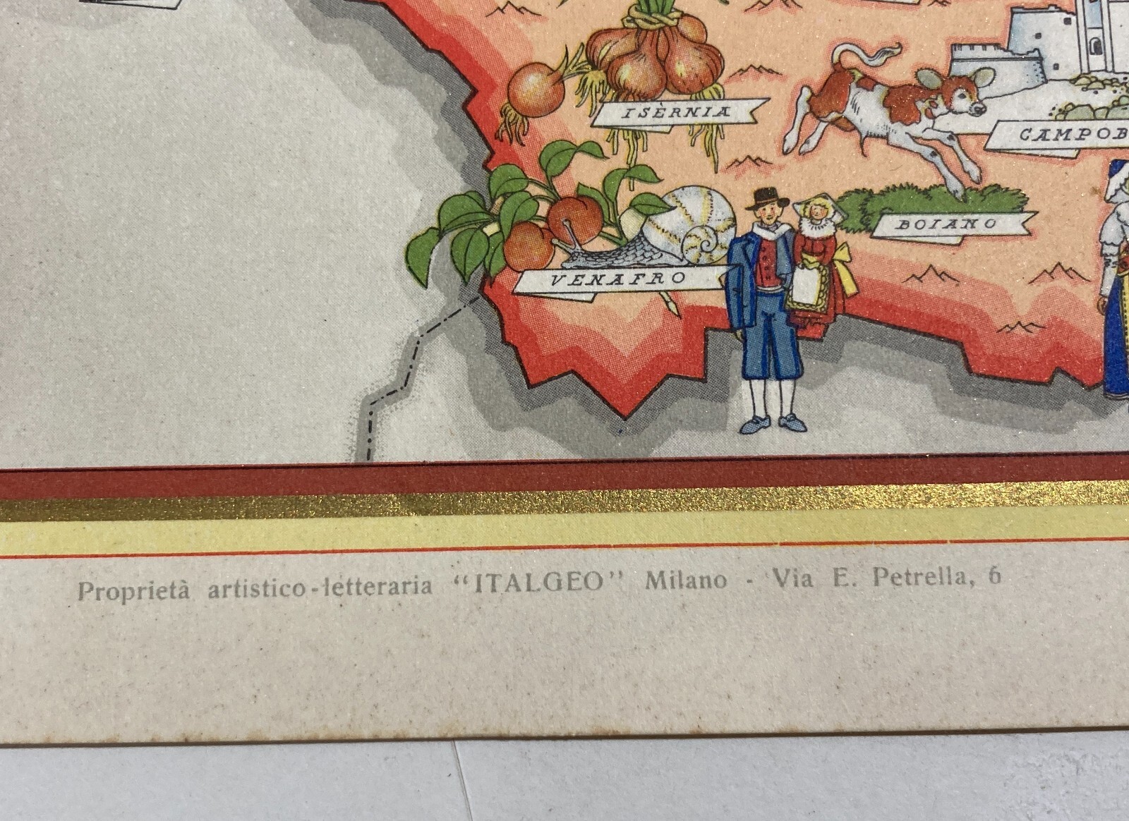 Arte, Folklore, Turismo In Abruzzo E Molise: Cartografia Folklorica Di Nicouline (Italgeo)