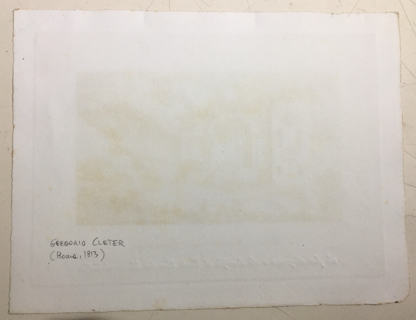 Marche, Antica Veduta Del Monastero Di S. Eustachio. Artista Bigioli, Incisore Cleter, XIX Secolo