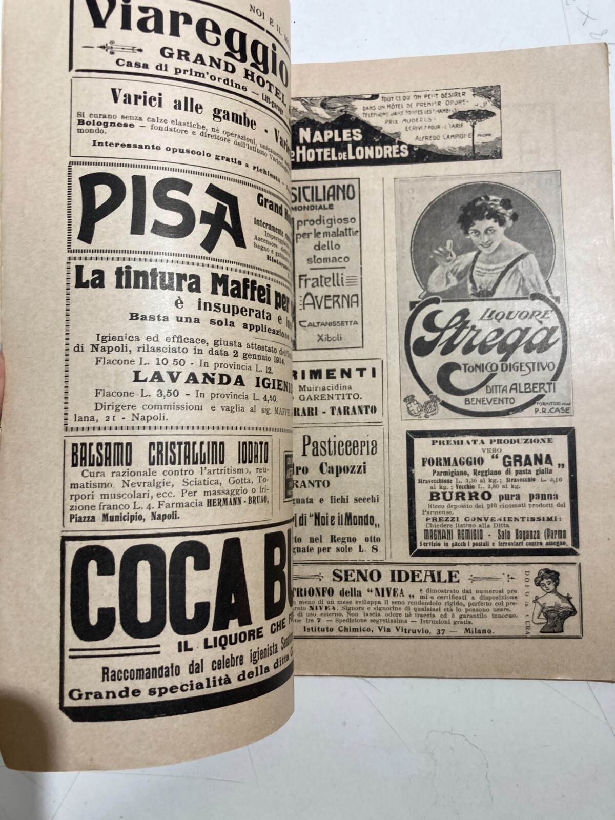 Noi E Il Mondo   Rivista Mensile De La Tribuna, 1 Febbraio 1915   Illustrazioni Di Mario Sironi