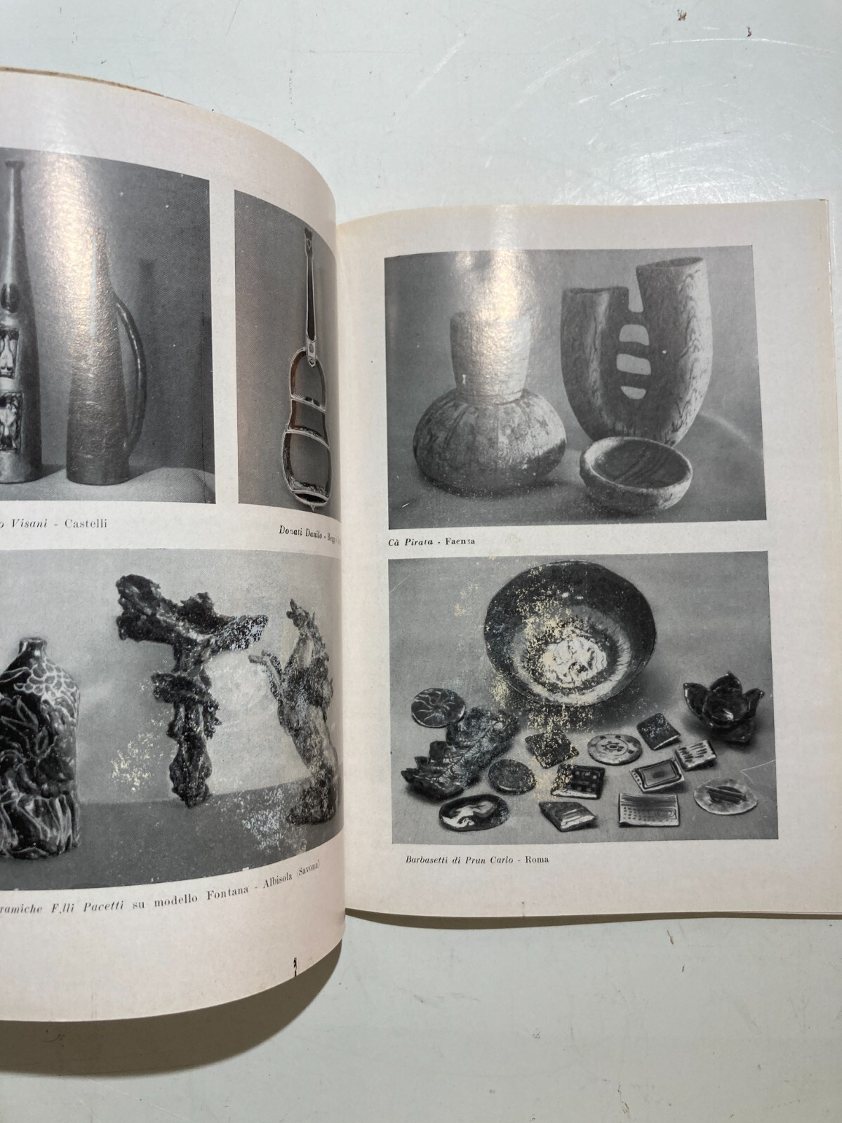 Arte E Artigianato Artistico: Vetri, Tessuti, Ricami, Ceramiche, Sculture Cataloghi Mostra 1951