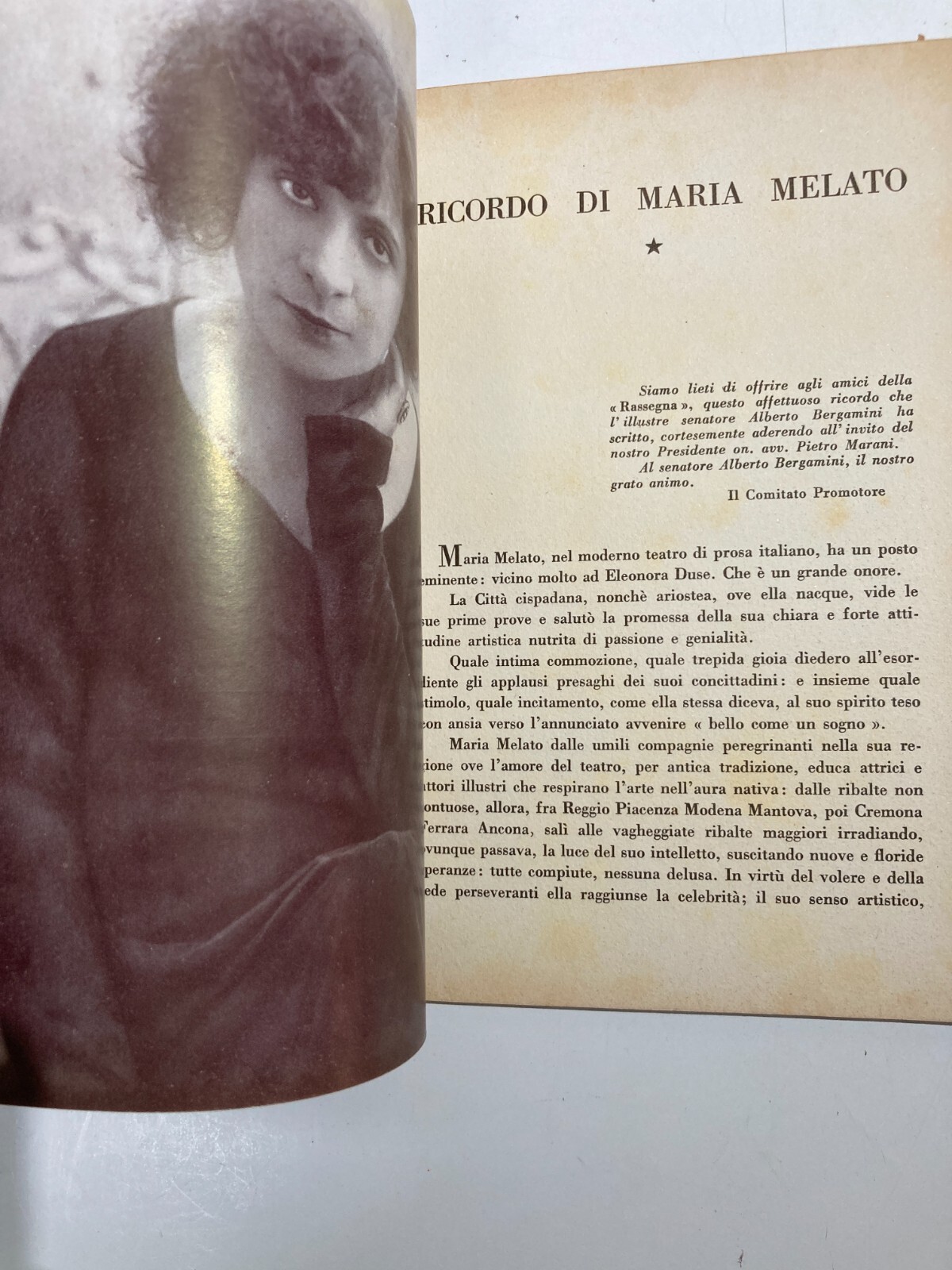 III Rassegna Nazionale d'Arte Drammatica 'Premio Maria Melato', Reggio Emilia 1953