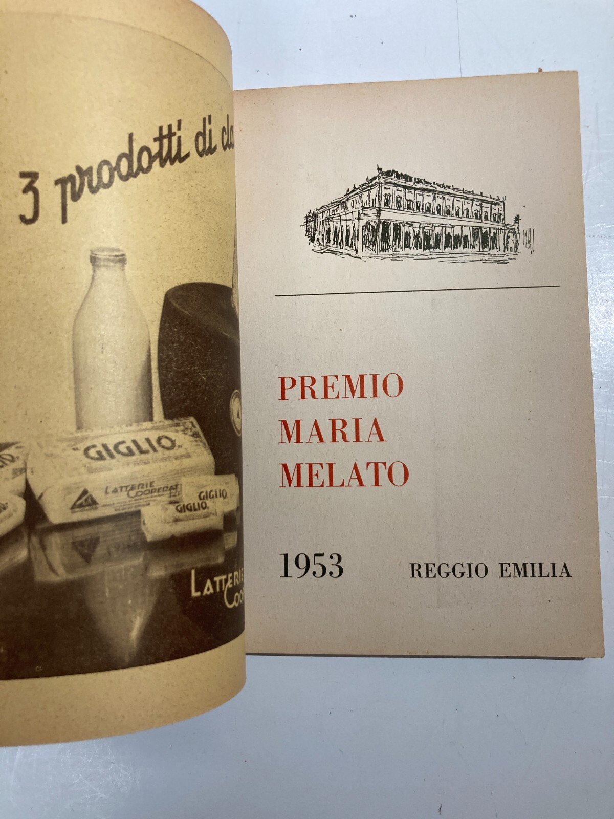 III Rassegna Nazionale d'Arte Drammatica 'Premio Maria Melato', Reggio Emilia 1953