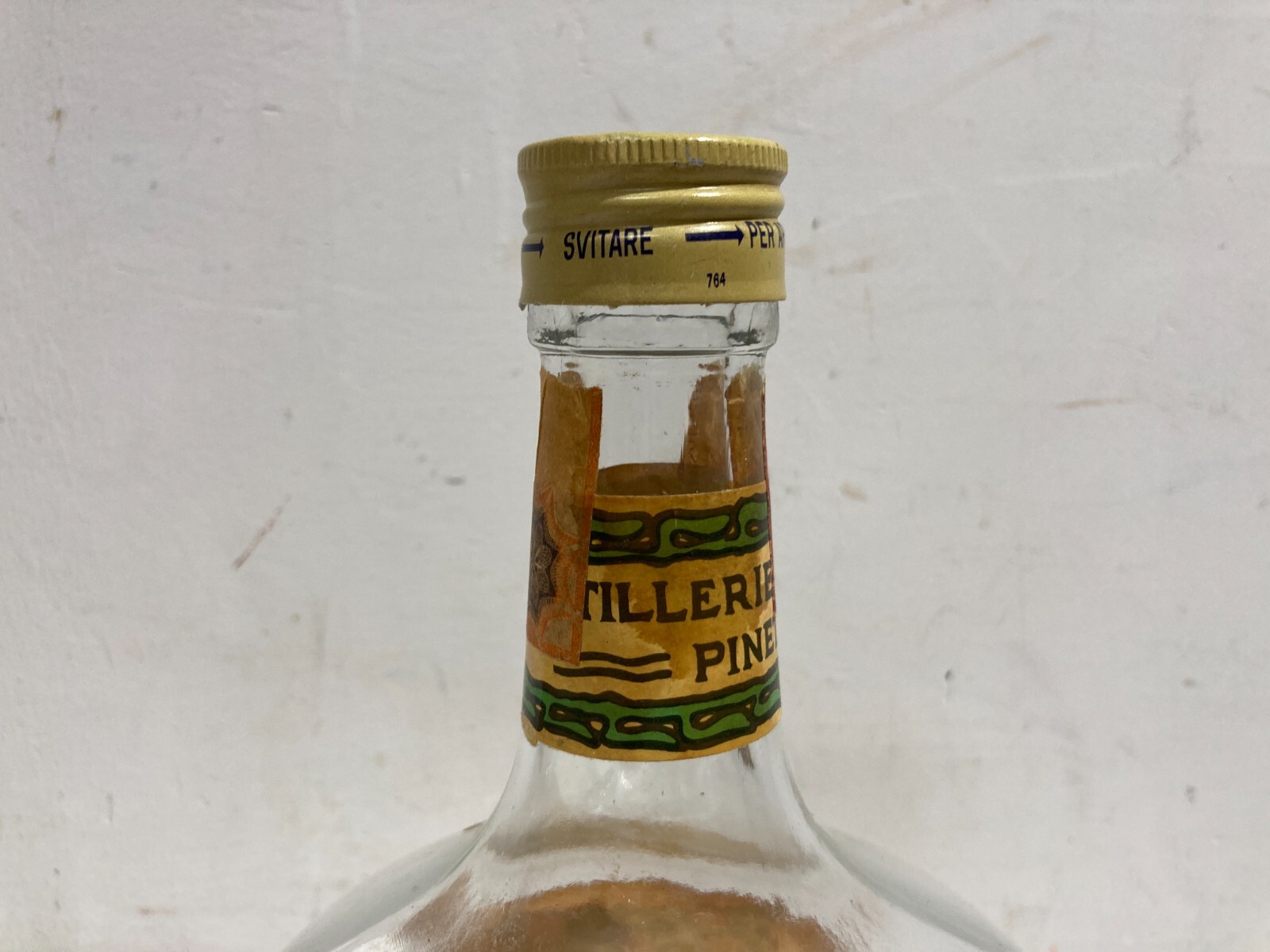 1948 Bottiglia Pubblicitaria Liquore Aurum Pescara
