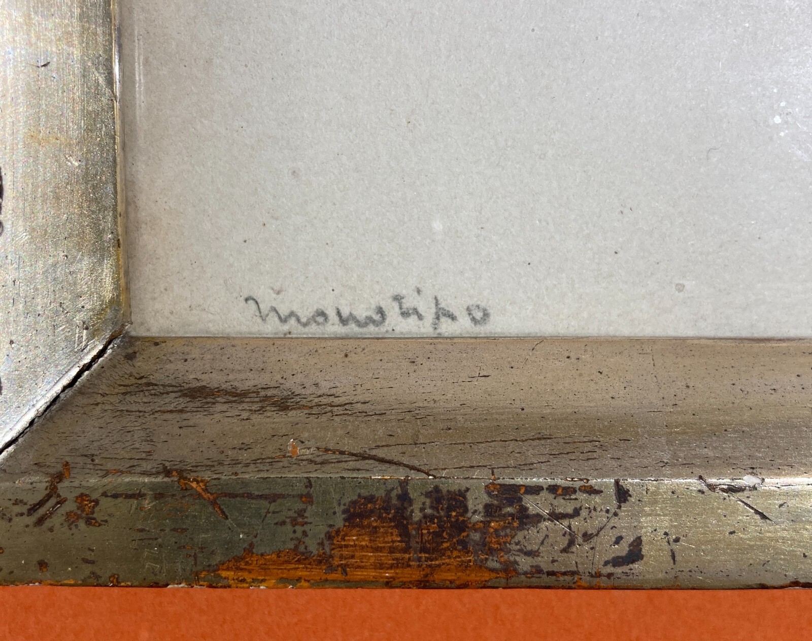 Mario Miglietta, Al Cavalletto. Monotipo Originale Del 1933