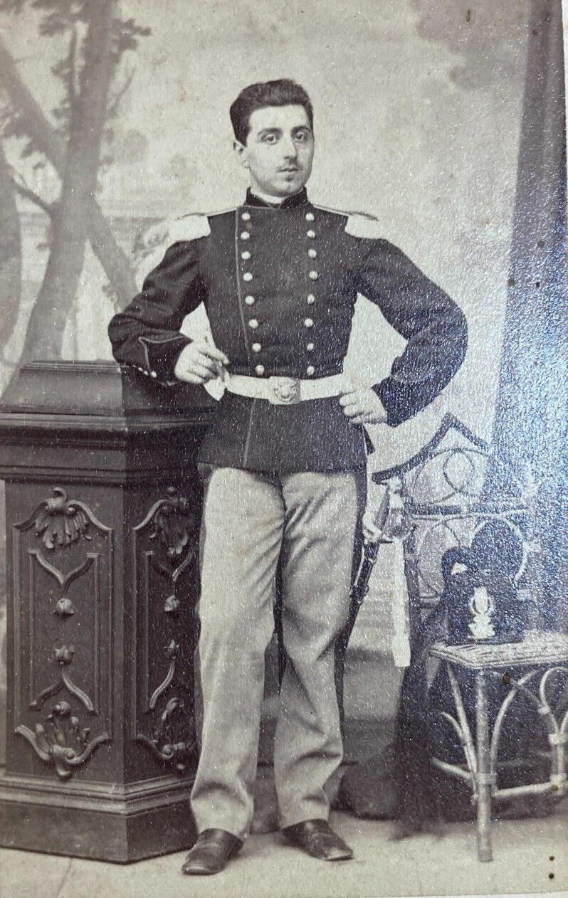 Ritratto Di Militare In Divisa, Studio Montabone, Torino