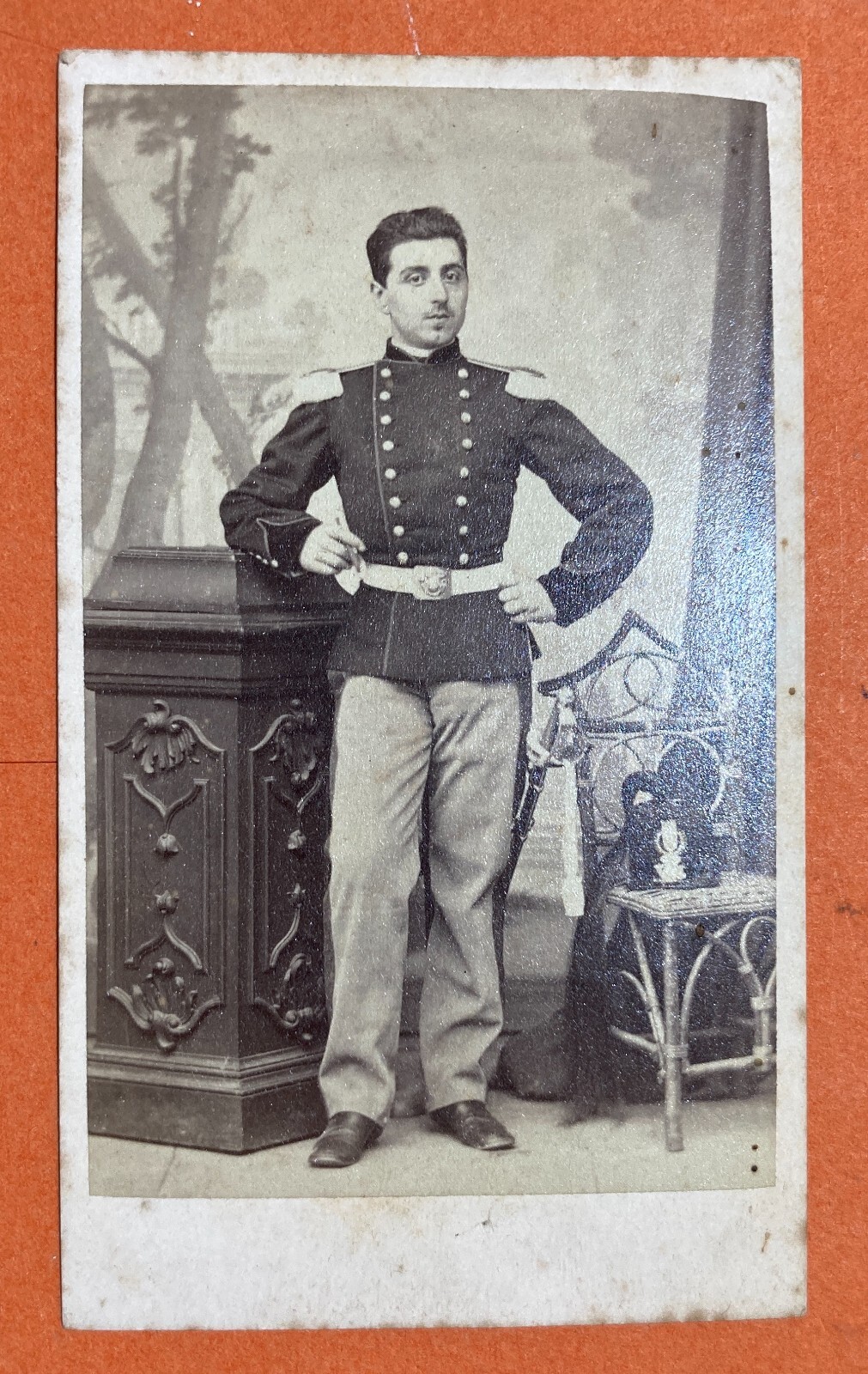 Ritratto Di Militare In Divisa, Studio Montabone, Torino