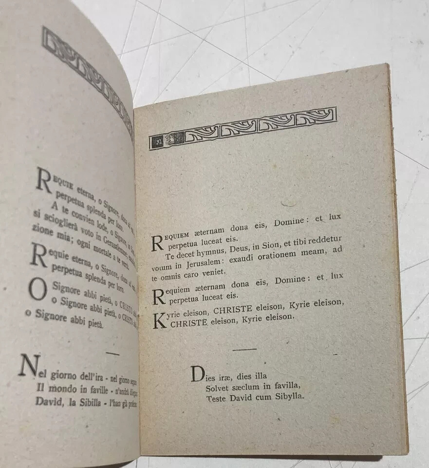 Teatro Musica: Giuseppe Verdi, Manzoni, Messa Da Requiem, Edizione Ricordi, Milano