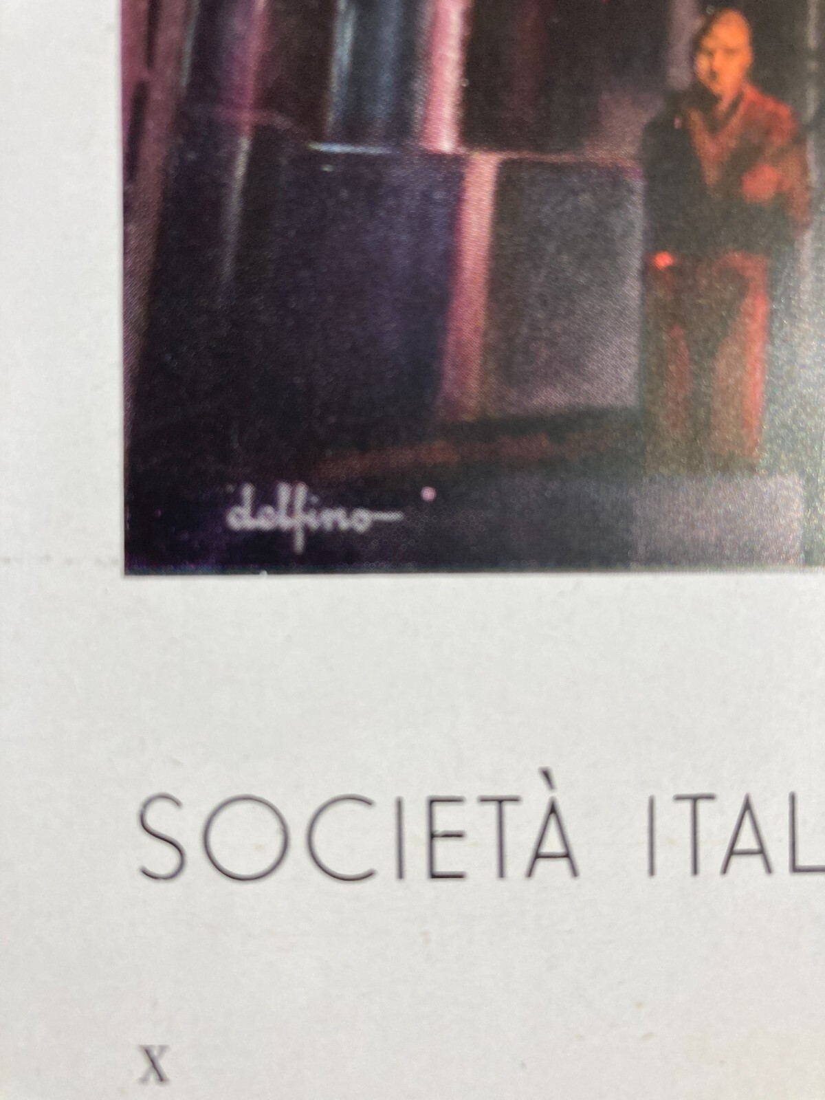Genova Cornigliano: Acciaierie Siac E Palazzo Banco Di Napoli, Pubblicità (1941)