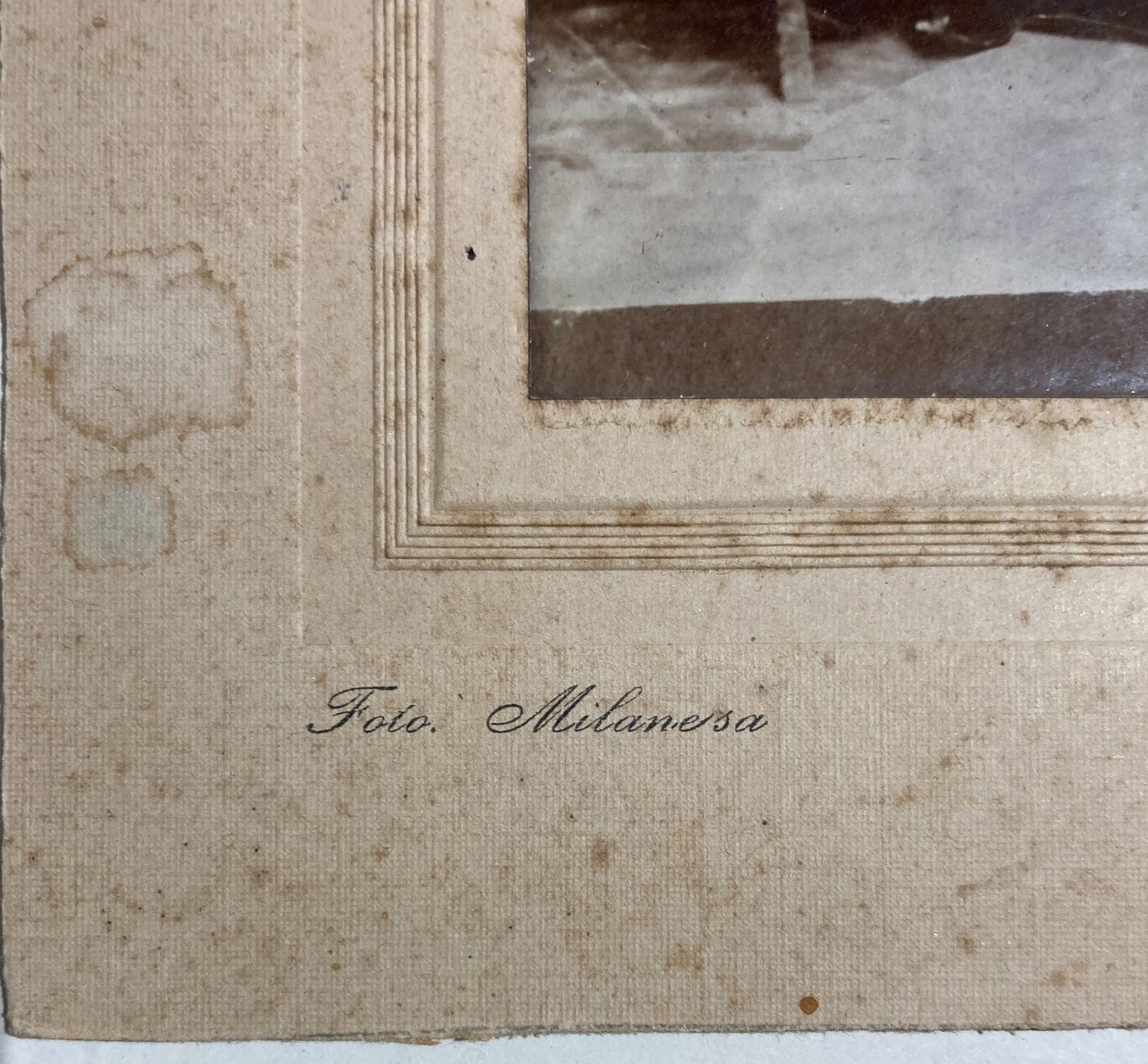 Fotografia Da Collezione: Foto Di Gruppo Familiare, Milanesa, Buenos Aires