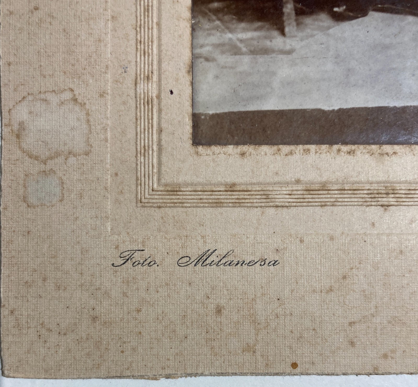 Fotografia Da Collezione: Foto Di Gruppo Familiare, Milanesa, Buenos Aires