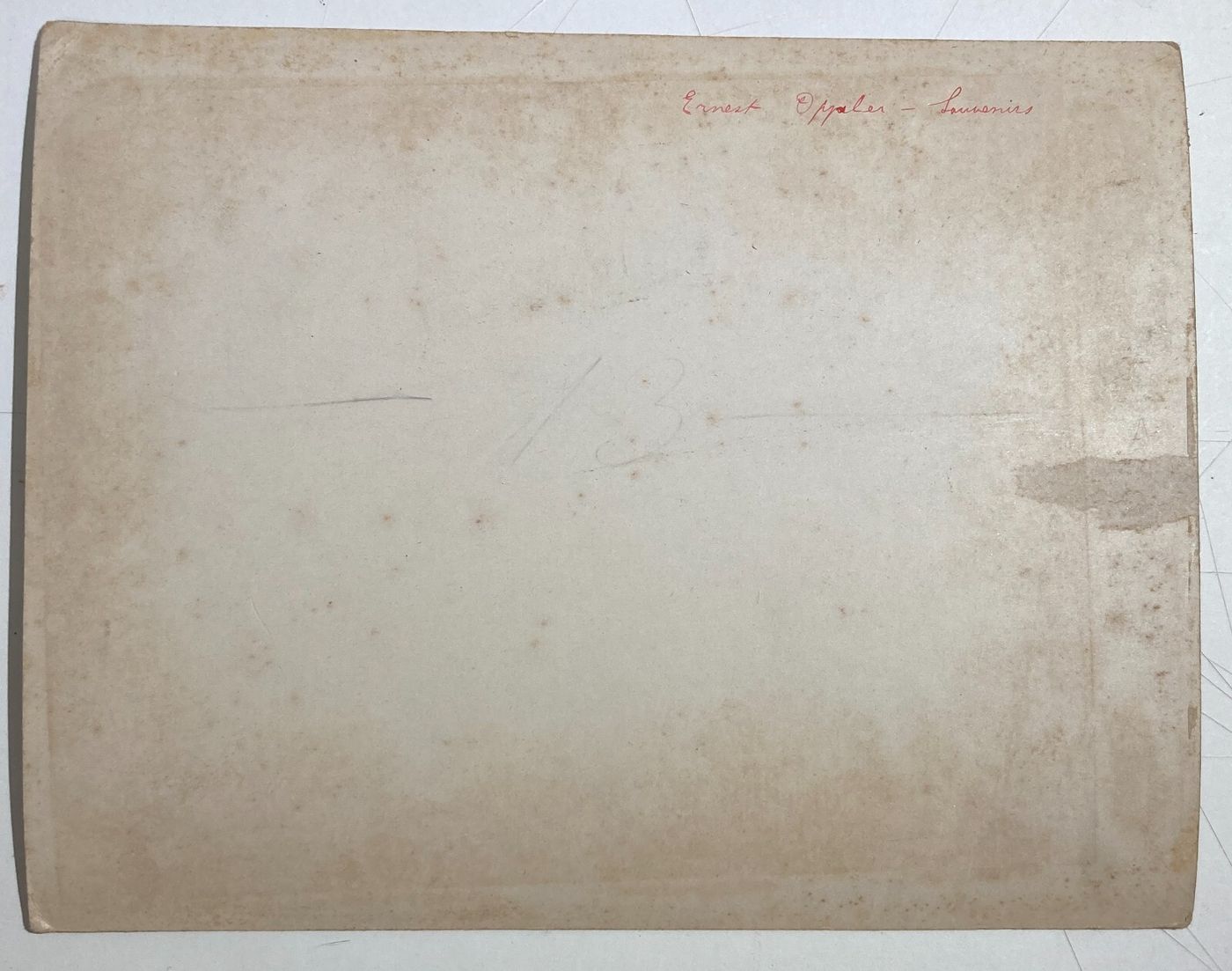 Fotografia Antica Di Dipinto Di Ernest Oppler, Scena d'Interno