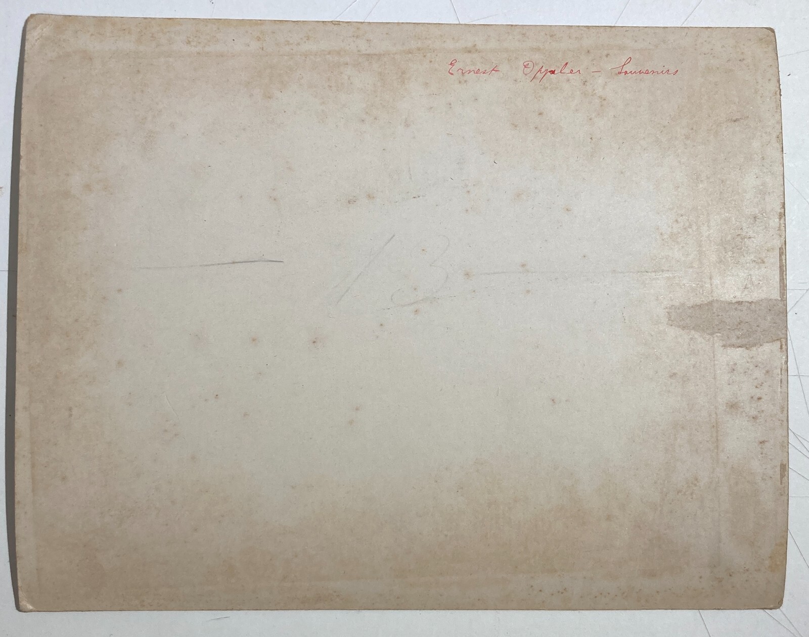 Fotografia Antica Di Dipinto Di Ernest Oppler, Scena d'Interno