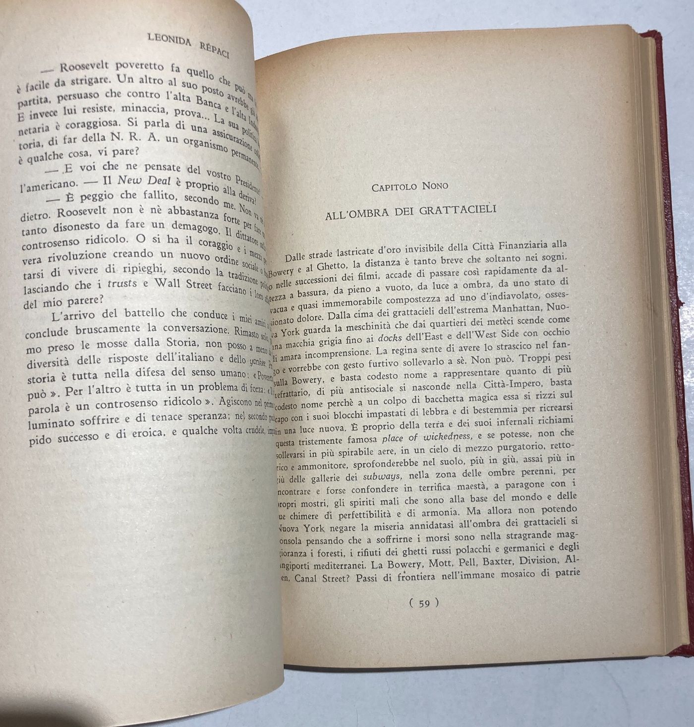 Il Giro Del Mondo Di Ieri Di Leonida Rèpaci, Dedica Autografa A Giuseppe Di Vittorio
