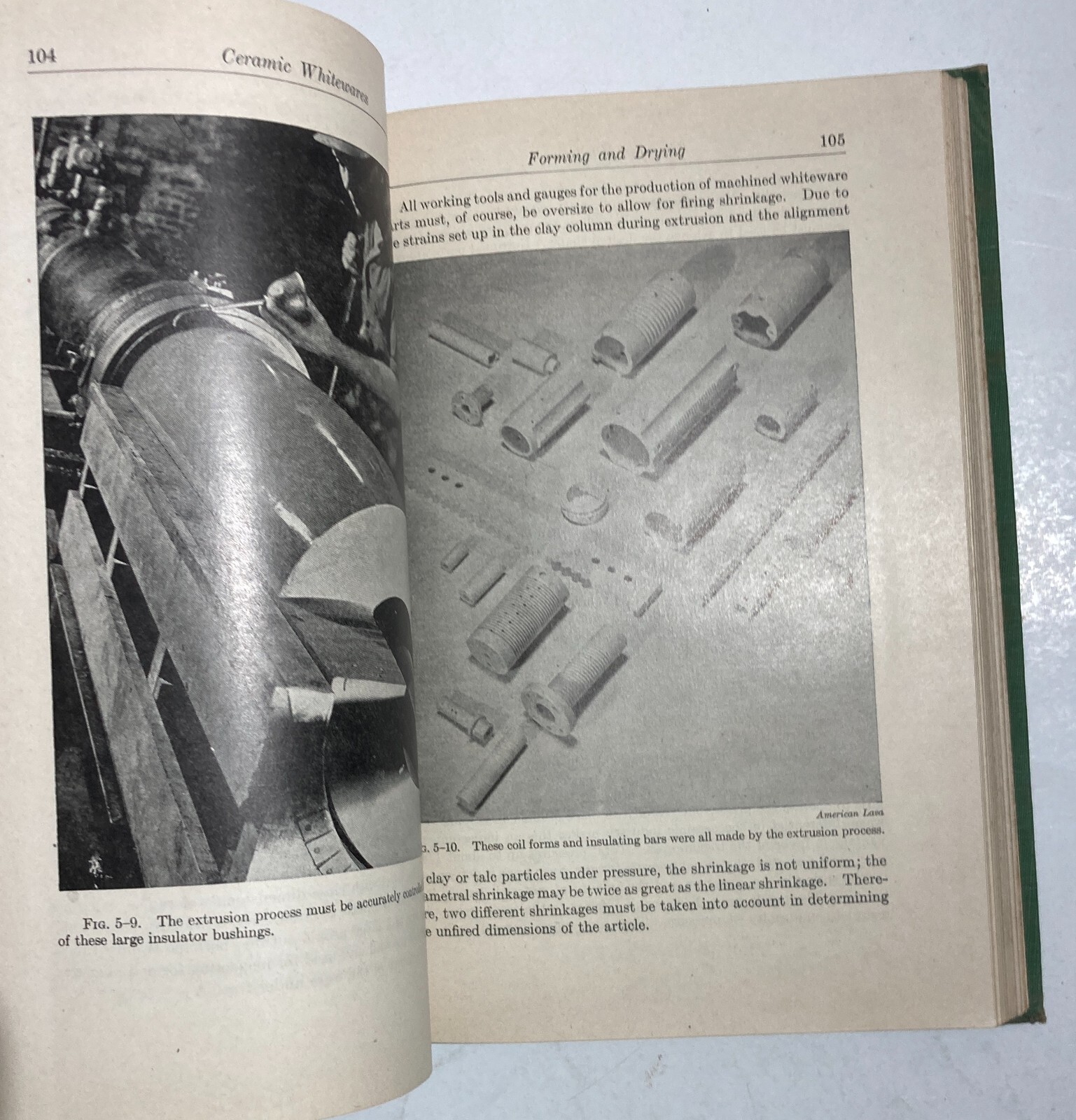 Ceramiche: Storia E Tecnologia. Volume Illustrato, Edizione Americana (1947)