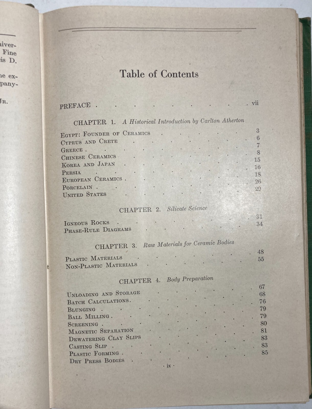 Ceramiche: Storia E Tecnologia. Volume Illustrato, Edizione Americana (1947)