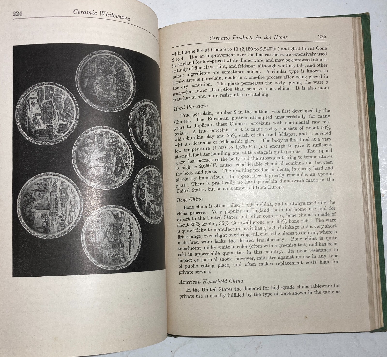 Ceramiche: Storia E Tecnologia. Volume Illustrato, Edizione Americana (1947)