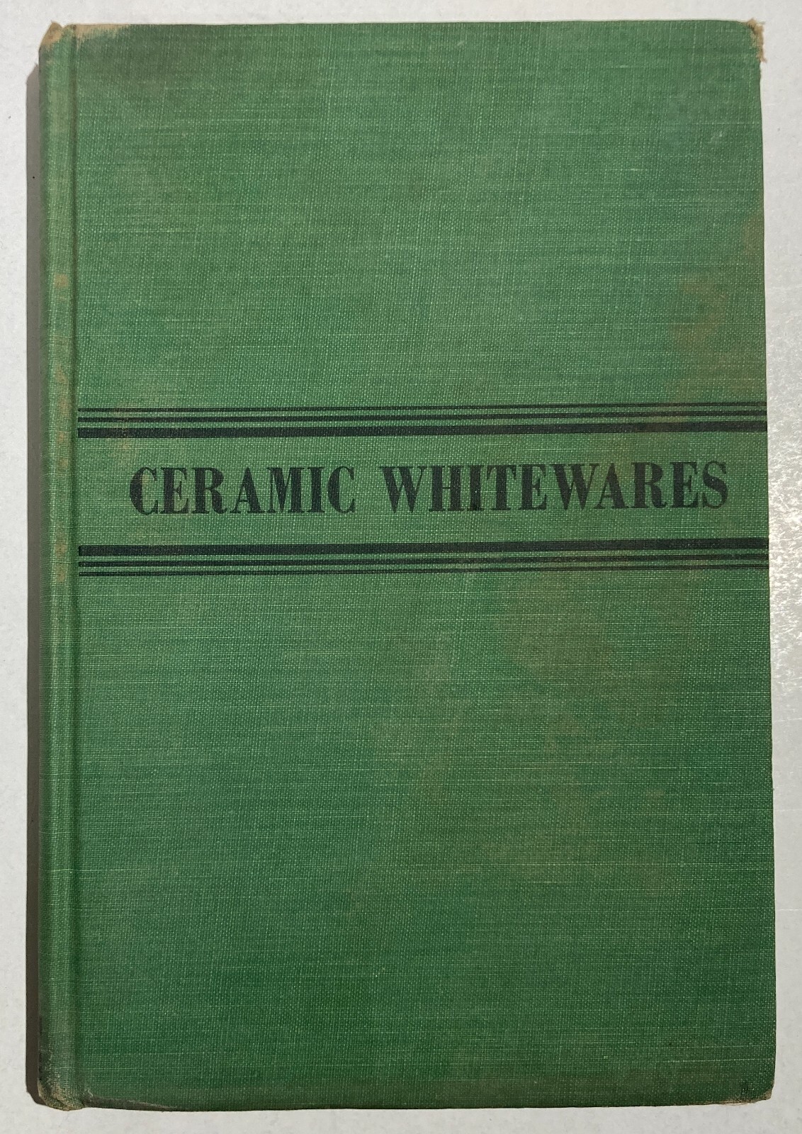 Ceramiche: Storia E Tecnologia. Volume Illustrato, Edizione Americana (1947)