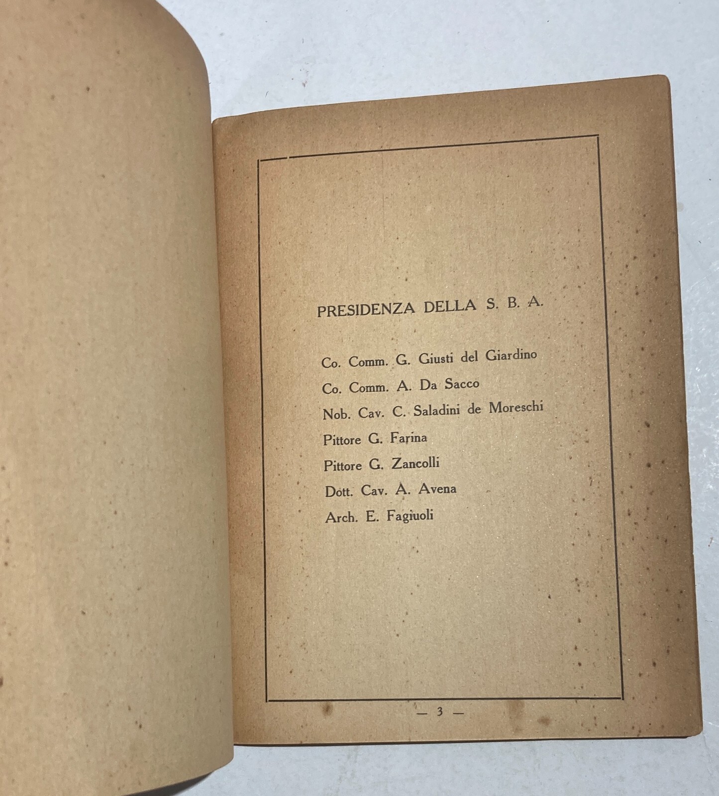 Arte A Verona, Artisti Veronesi: Mostra Sindacale 1929. Raro Catalogo Antico