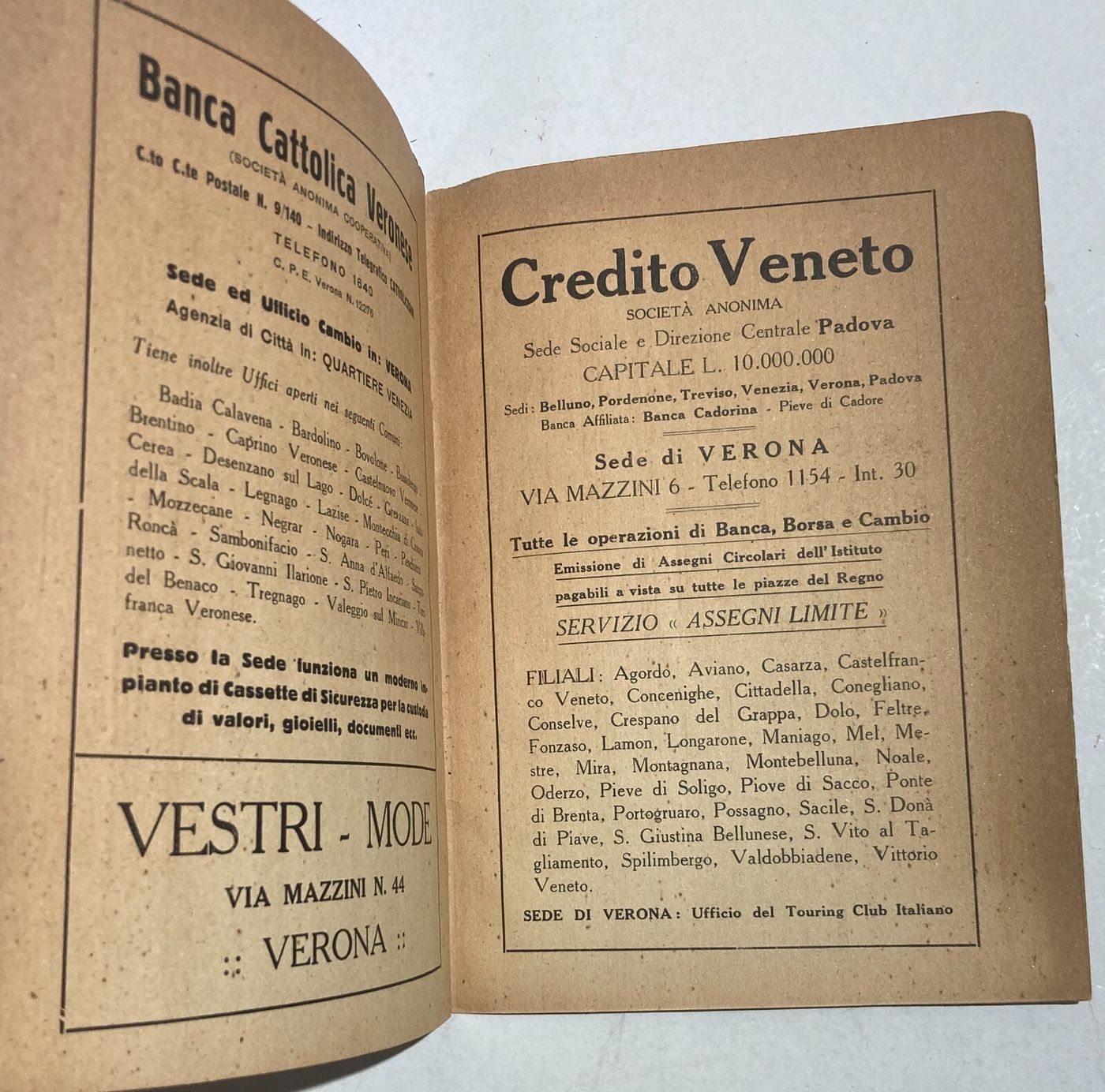 Arte A Verona, Artisti Veronesi: Mostra Sindacale 1929. Raro Catalogo Antico