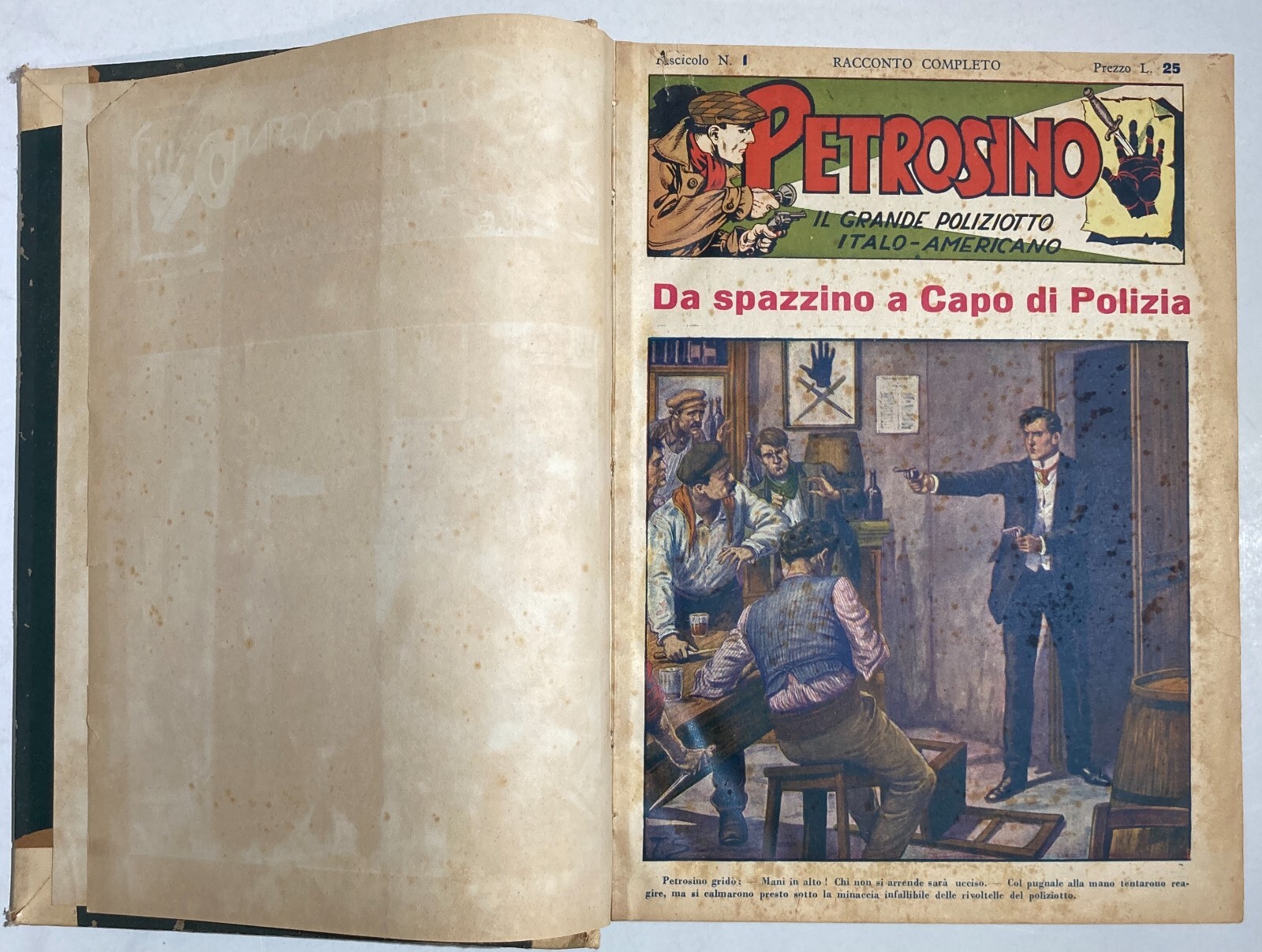 Storie Poliziesche: Petrosino, Messina, Palermo, Vaticano, Corfù, Messe Sataniche