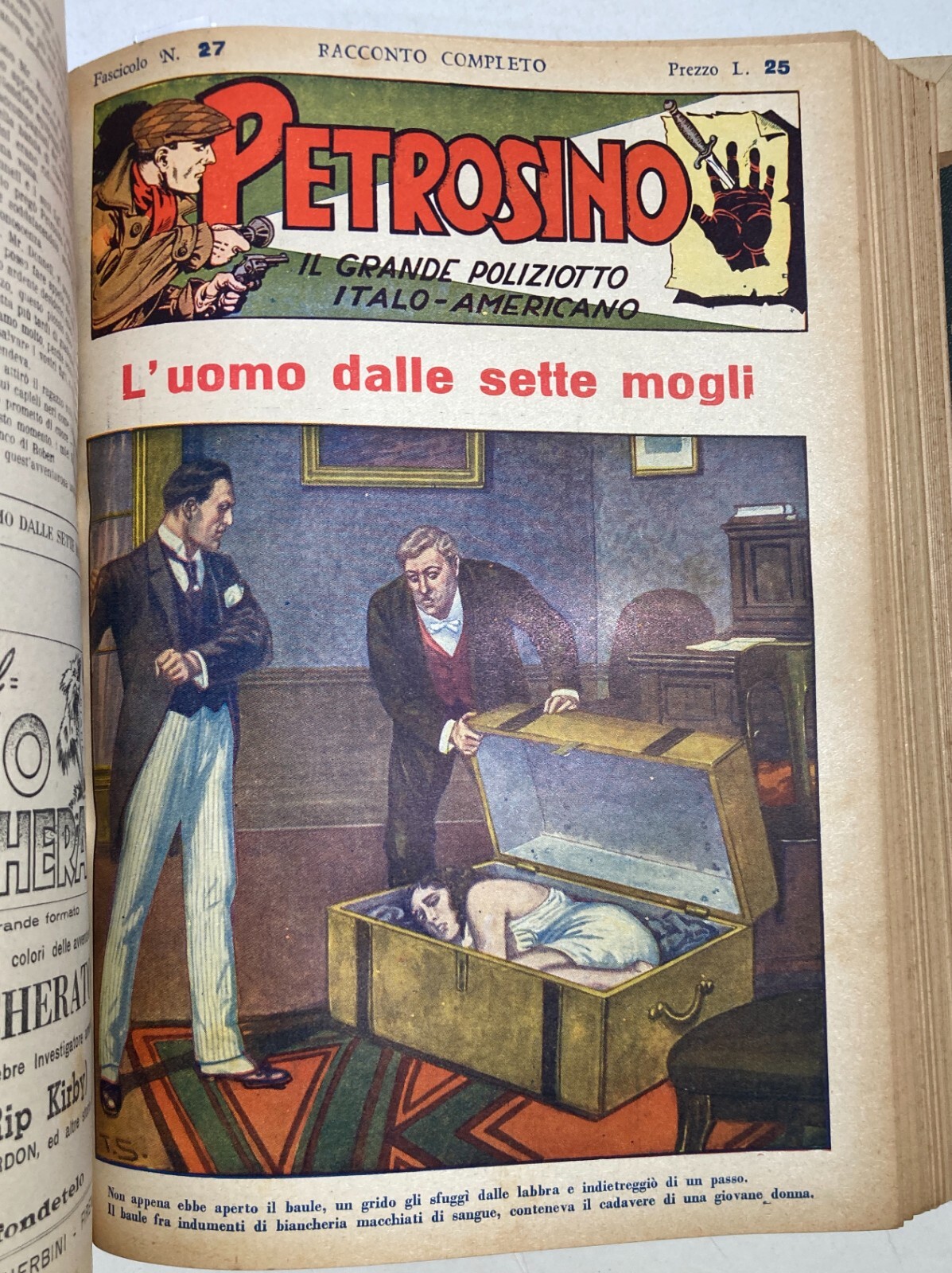 Storie Poliziesche: Petrosino, Messina, Palermo, Vaticano, Corfù, Messe Sataniche