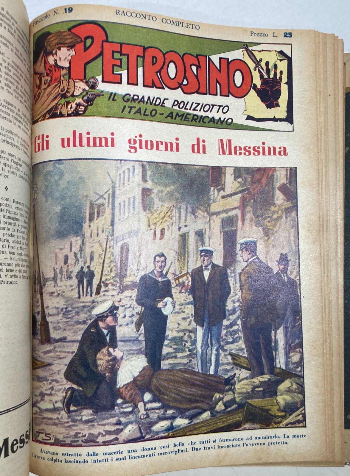 Storie Poliziesche: Petrosino, Messina, Palermo, Vaticano, Corfù, Messe Sataniche