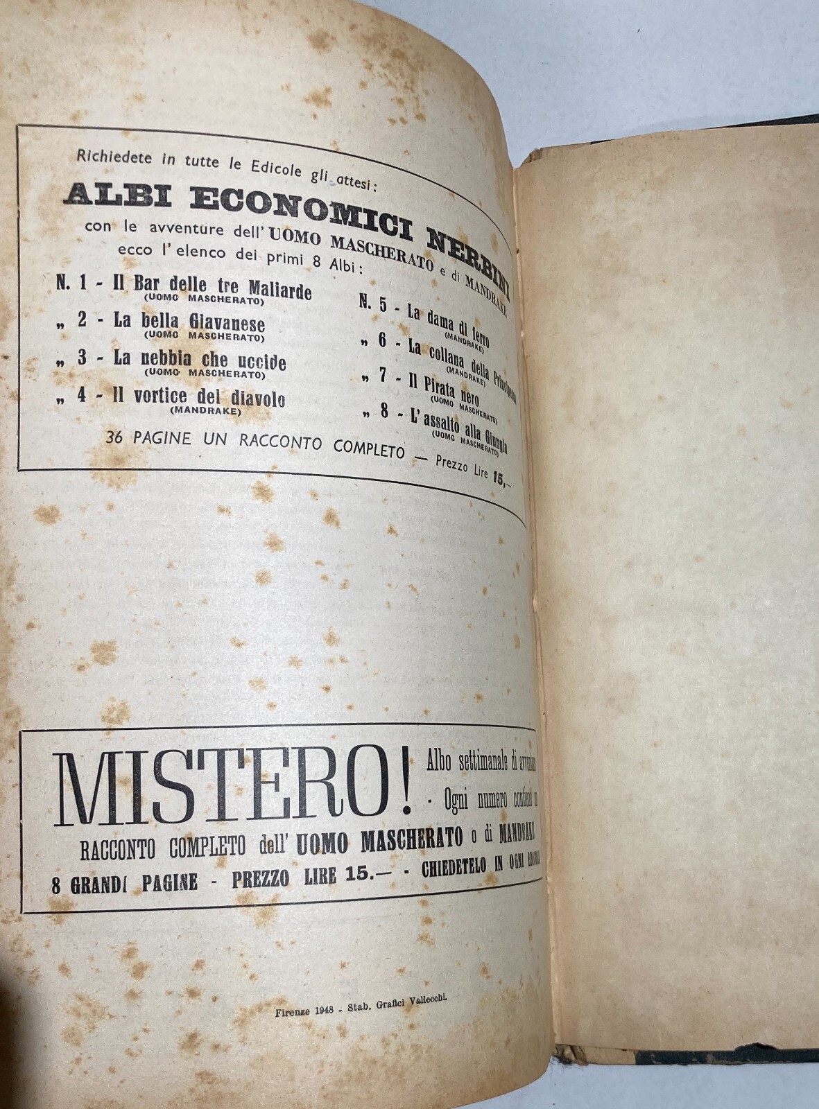 Storie Poliziesche: Petrosino, Messina, Palermo, Vaticano, Corfù, Messe Sataniche