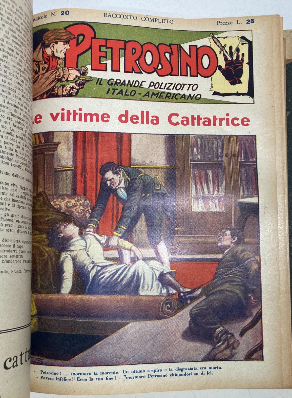 Storie Poliziesche: Petrosino, Messina, Palermo, Vaticano, Corfù, Messe Sataniche