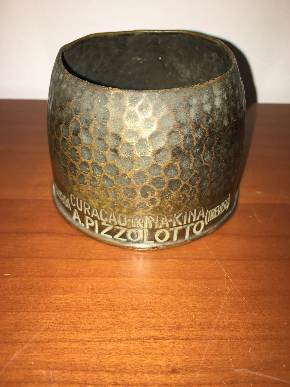 Treviso, Unusual Advertising Ornament, Pizzolotto Curacao Kina Kina