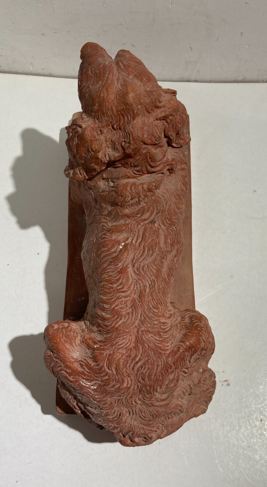 Scultura In Terracotta Cane Setter Laverack Di Salvatore De Simone, 1926