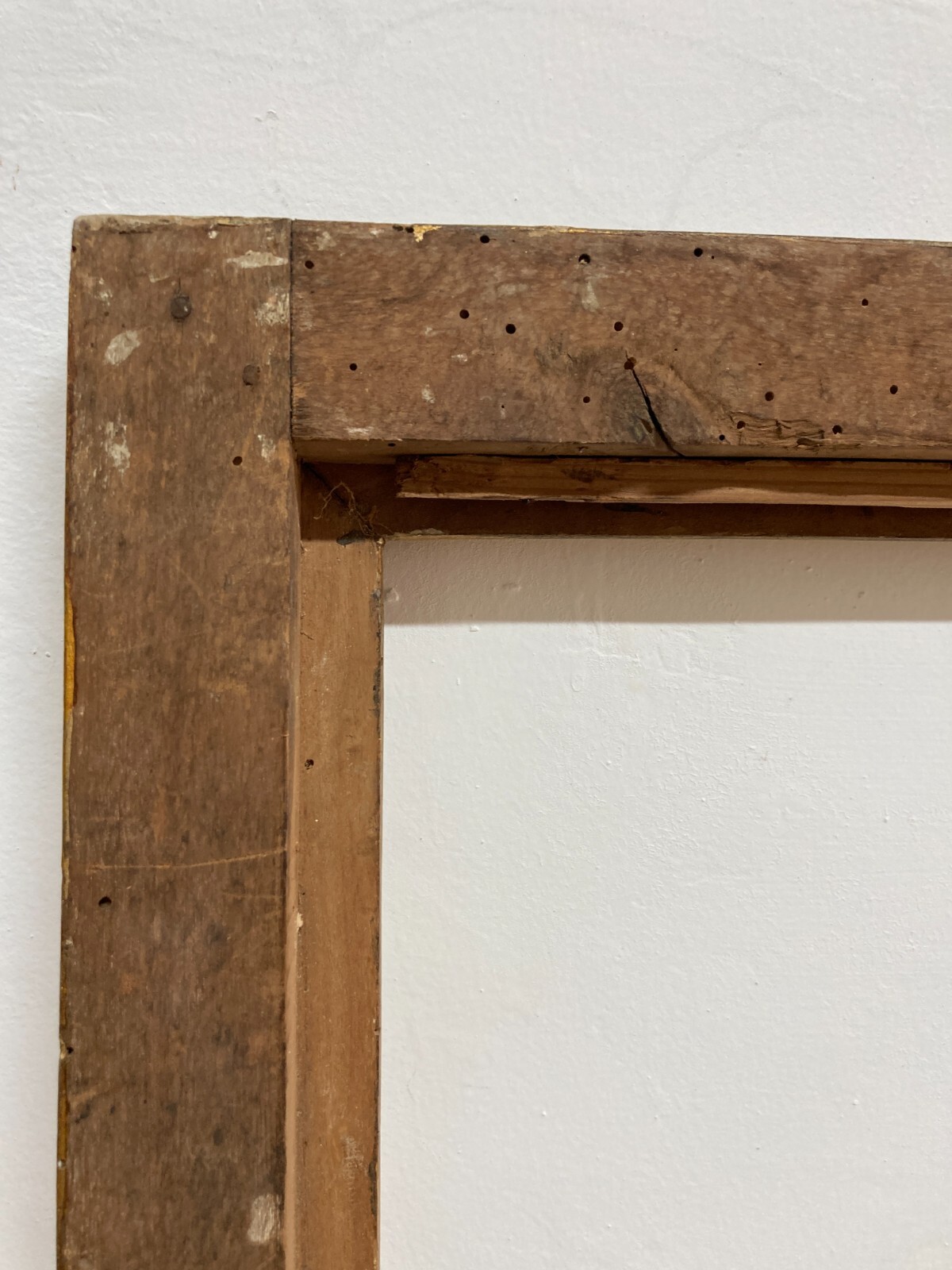 Antica Cornice Dorata Decorativa Per Opere d'Arte O Specchiera