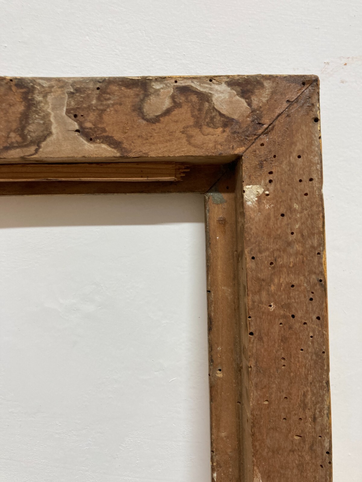 Antica Cornice Dorata Decorativa Per Opere d'Arte O Specchiera
